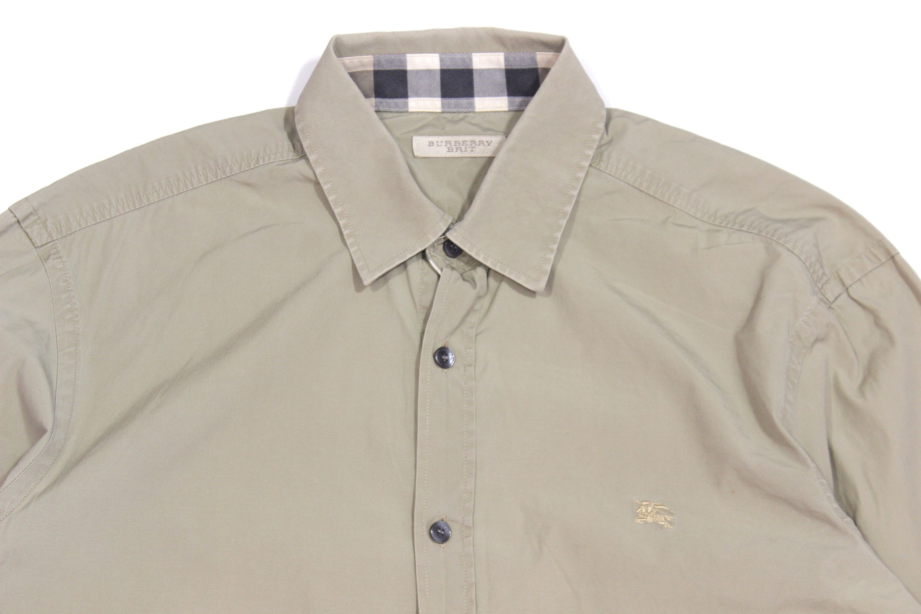 Burberry Brit Logo Nova Check Shirt Size US L / EU 52-54 / 3 - 3 Thumbnail