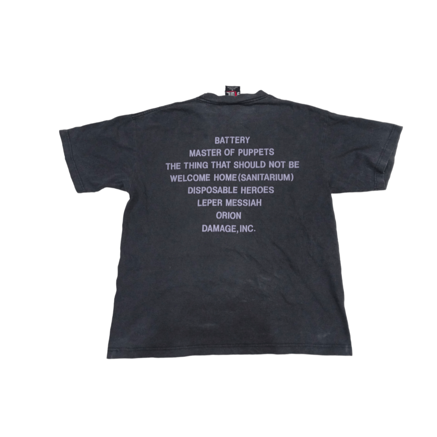 Band Tees × Giant × Vintage Vintage Metallica Master of Puppets 90s T Shirt Size US M / EU 48-50 / 2 - 2 Thumbnail