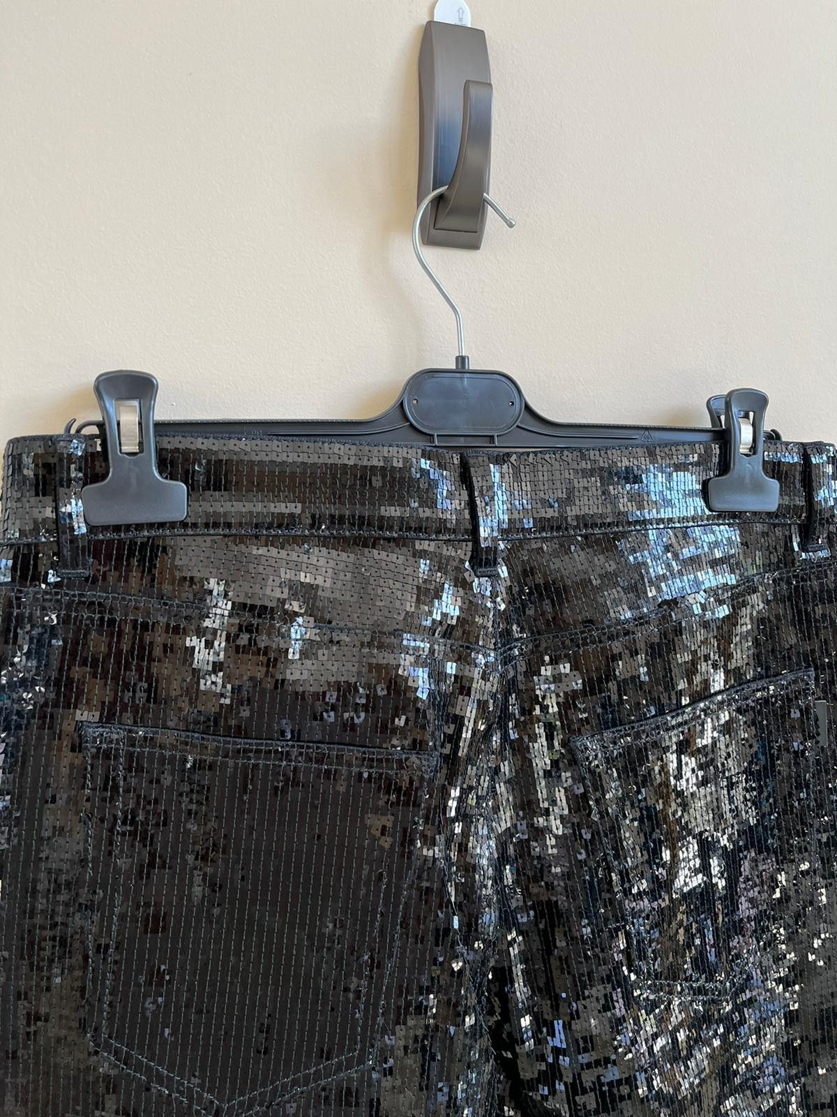 Saint Laurent Paris Sequence Skinny Low Waist Pant in Used Black Color Size US 30 / EU 46 - 14 Thumbnail