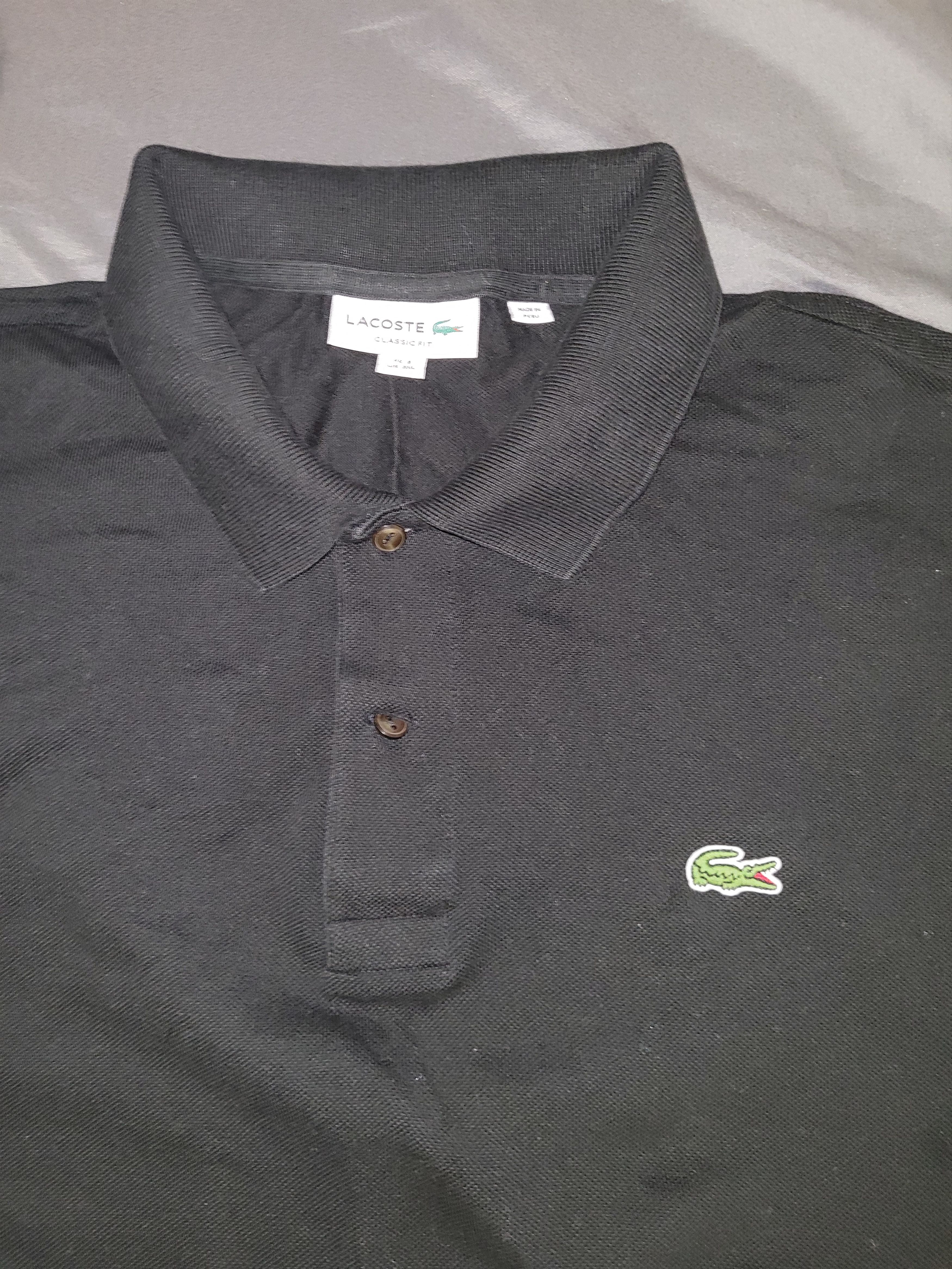 Lacoste Polo shirt Size US XXL / EU 58 / 5 - 2 Thumbnail