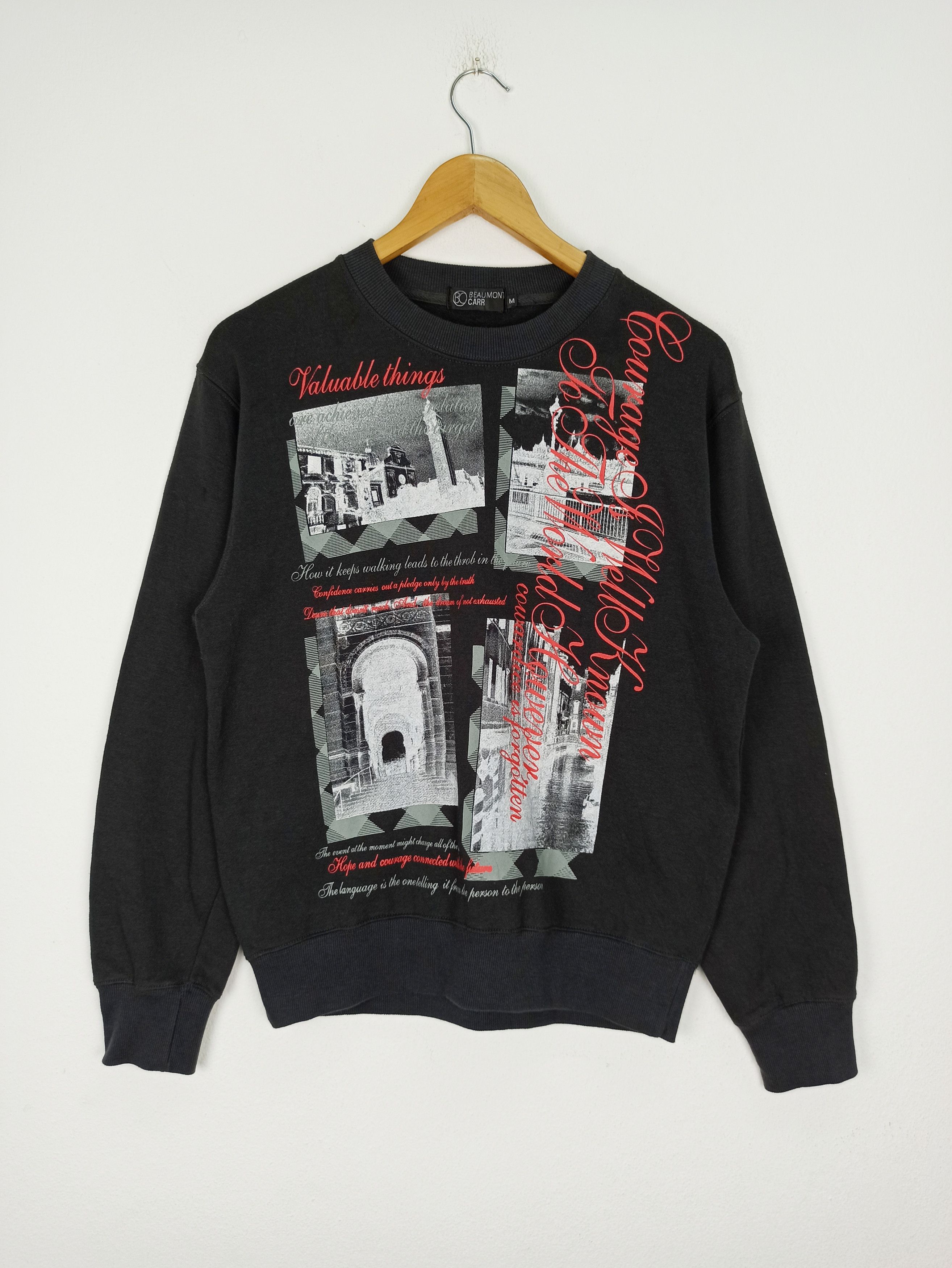 If Six Was Nine Vintage Beaumont Carr Historic Sites Sweatshirt Crewneck Size US M / EU 48-50 / 2 - 1 Thumbnail