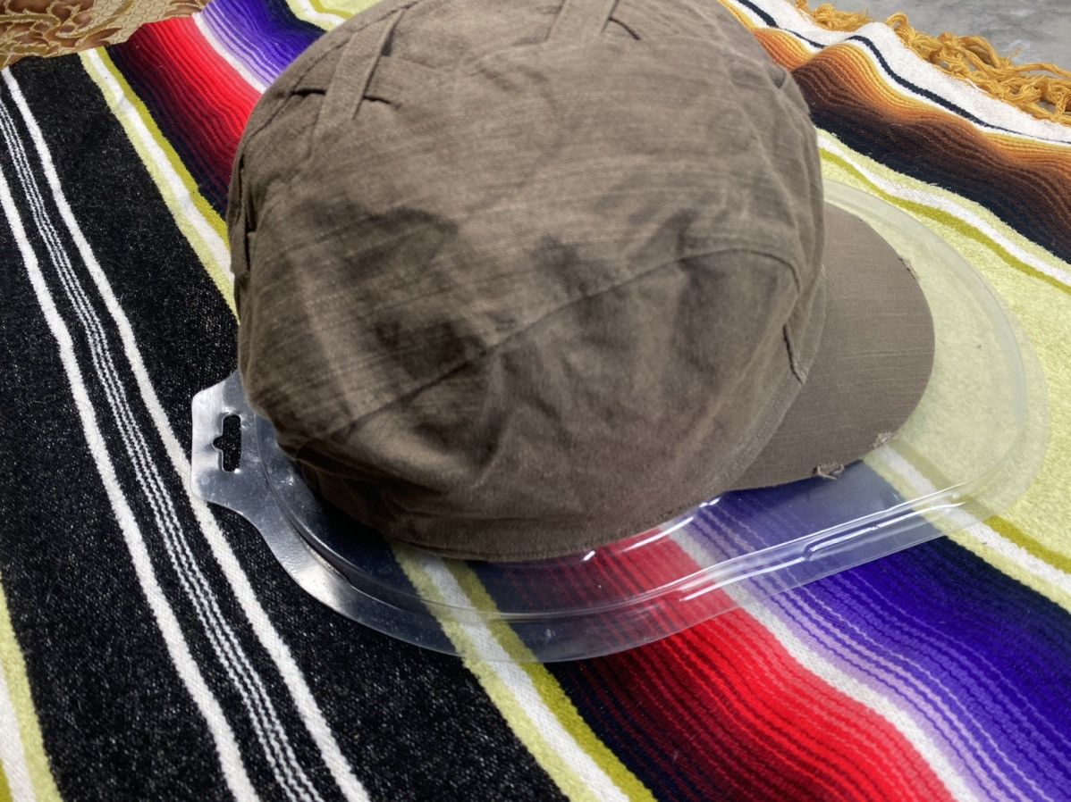 Japanese Brand Keiz & Crew Reconstructed Panel Short Brim Cap Size ONE SIZE - 2 Thumbnail