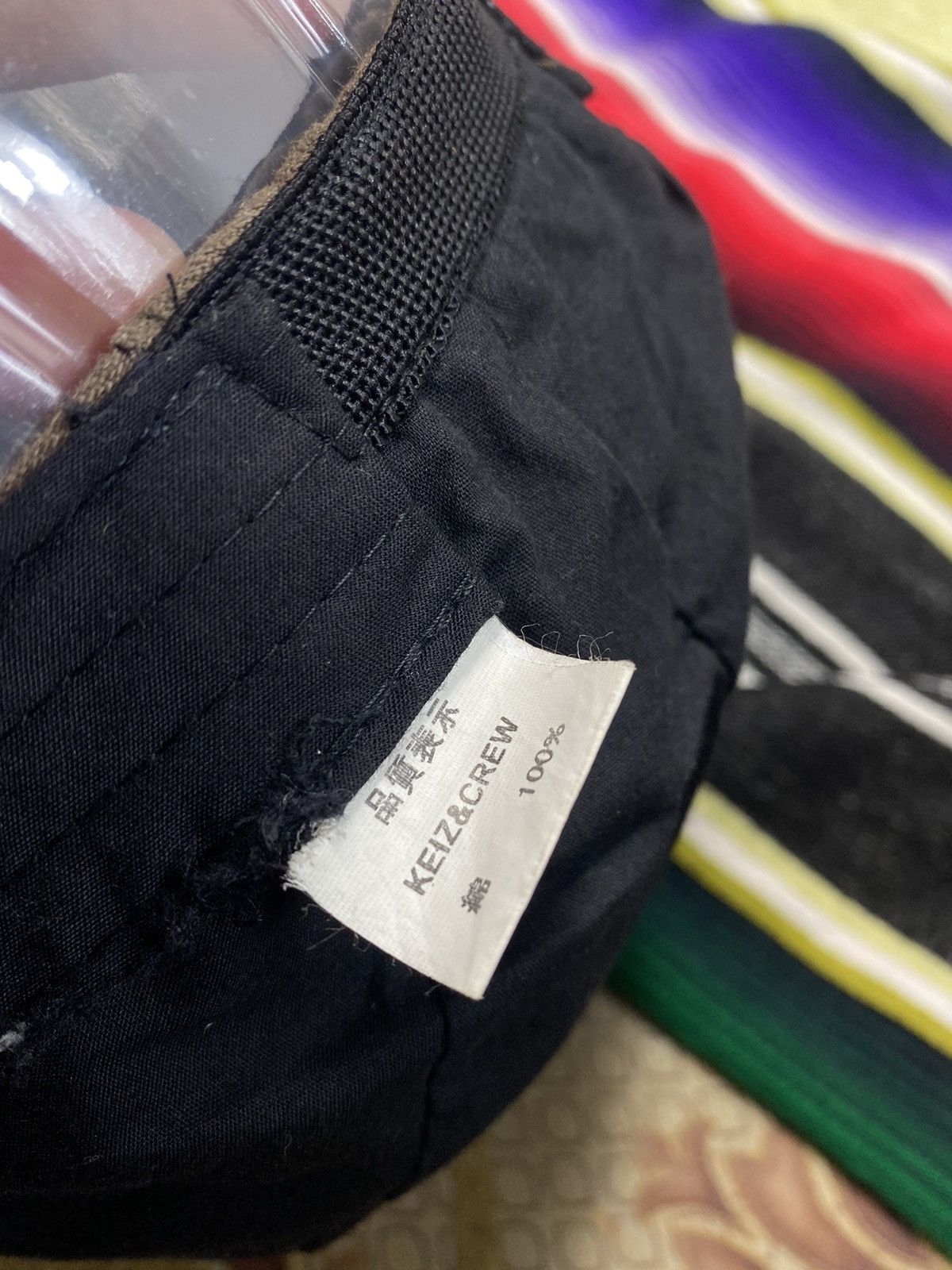 Japanese Brand Keiz & Crew Reconstructed Panel Short Brim Cap Size ONE SIZE - 7 Thumbnail