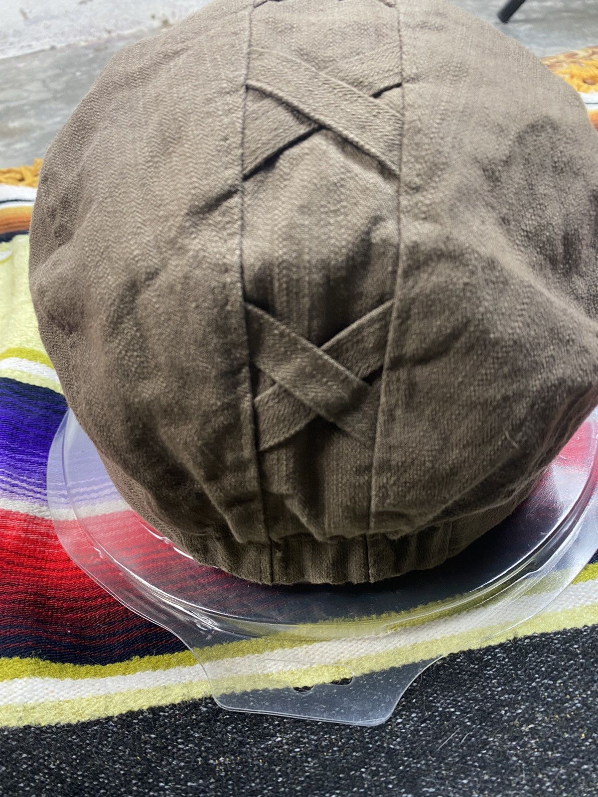 Japanese Brand Keiz & Crew Reconstructed Panel Short Brim Cap Size ONE SIZE - 4 Thumbnail