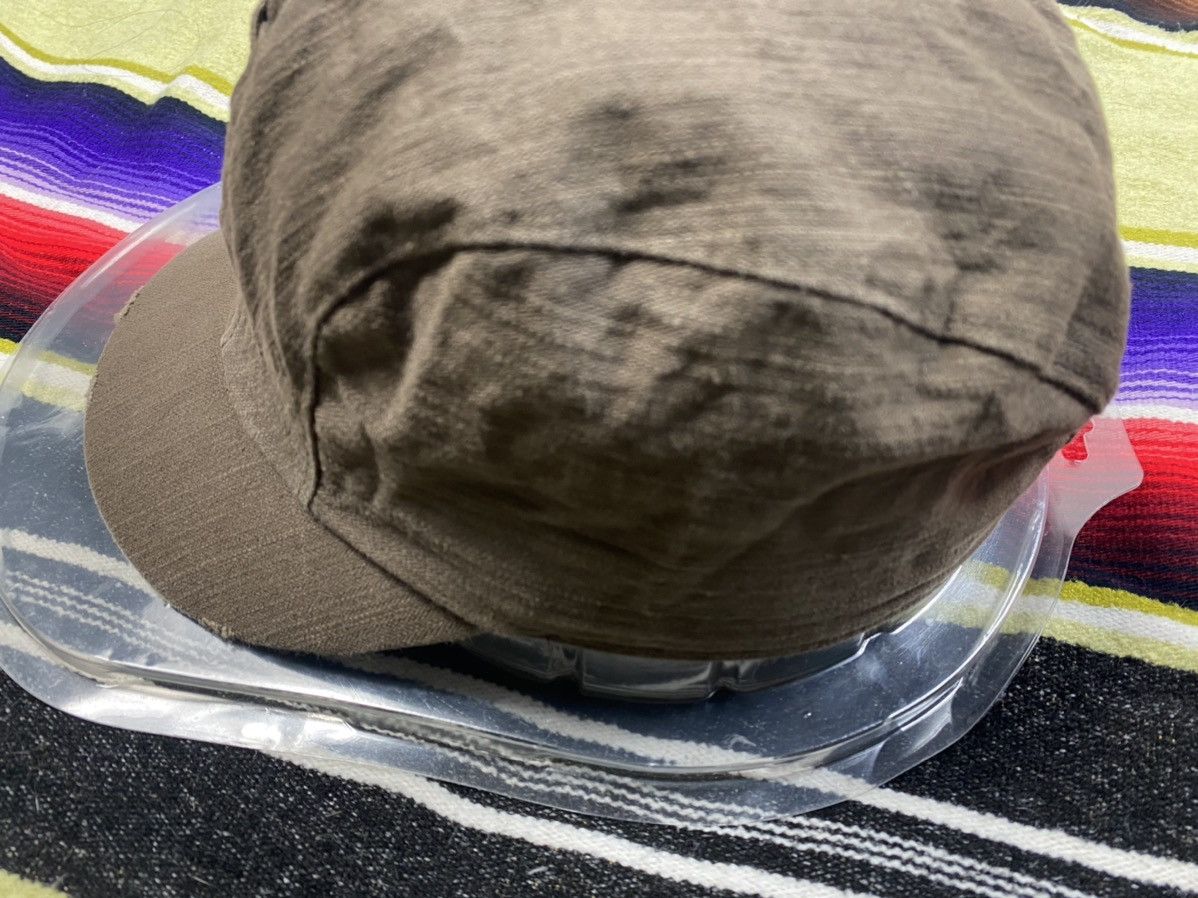 Japanese Brand Keiz & Crew Reconstructed Panel Short Brim Cap Size ONE SIZE - 3 Thumbnail