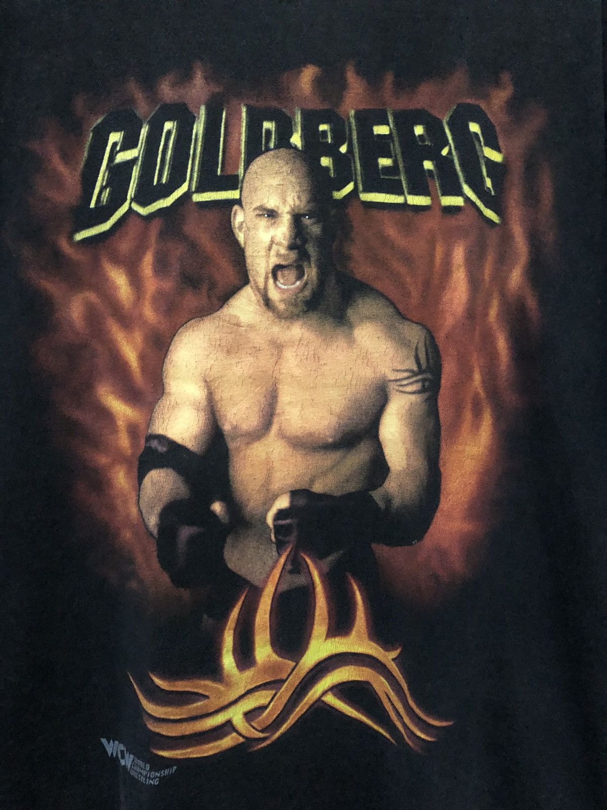 Vintage × WCW/nWo Vintage Goldberg WCW Wrestling Tee Size US XL / EU 56 / 4 - 2 Thumbnail