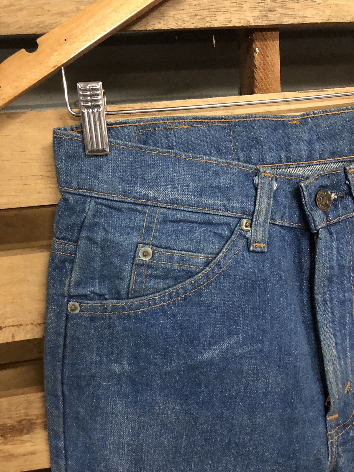 Levi's True Vintage Levi’s 1979 Top Single Number Button ‘8’ Jeans Size US 28 / EU 44 - 3 Thumbnail