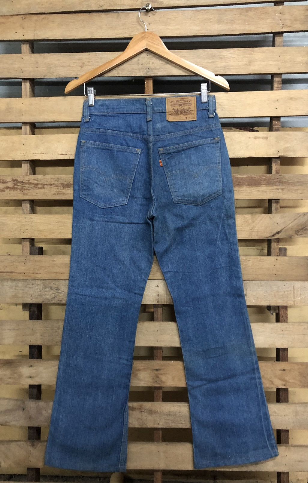 Levi's True Vintage Levi’s 1979 Top Single Number Button ‘8’ Jeans Size US 28 / EU 44 - 2 Thumbnail