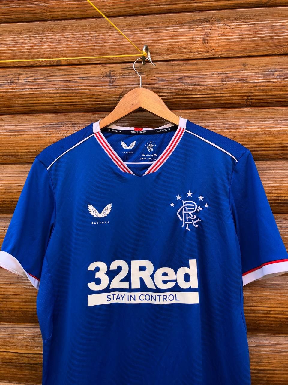 Vintage RANGERS THIRD AUTHENTIC CASTORE FOOTBALL SHIRT JERSEY Size US L / EU 52-54 / 3 - 2 Thumbnail