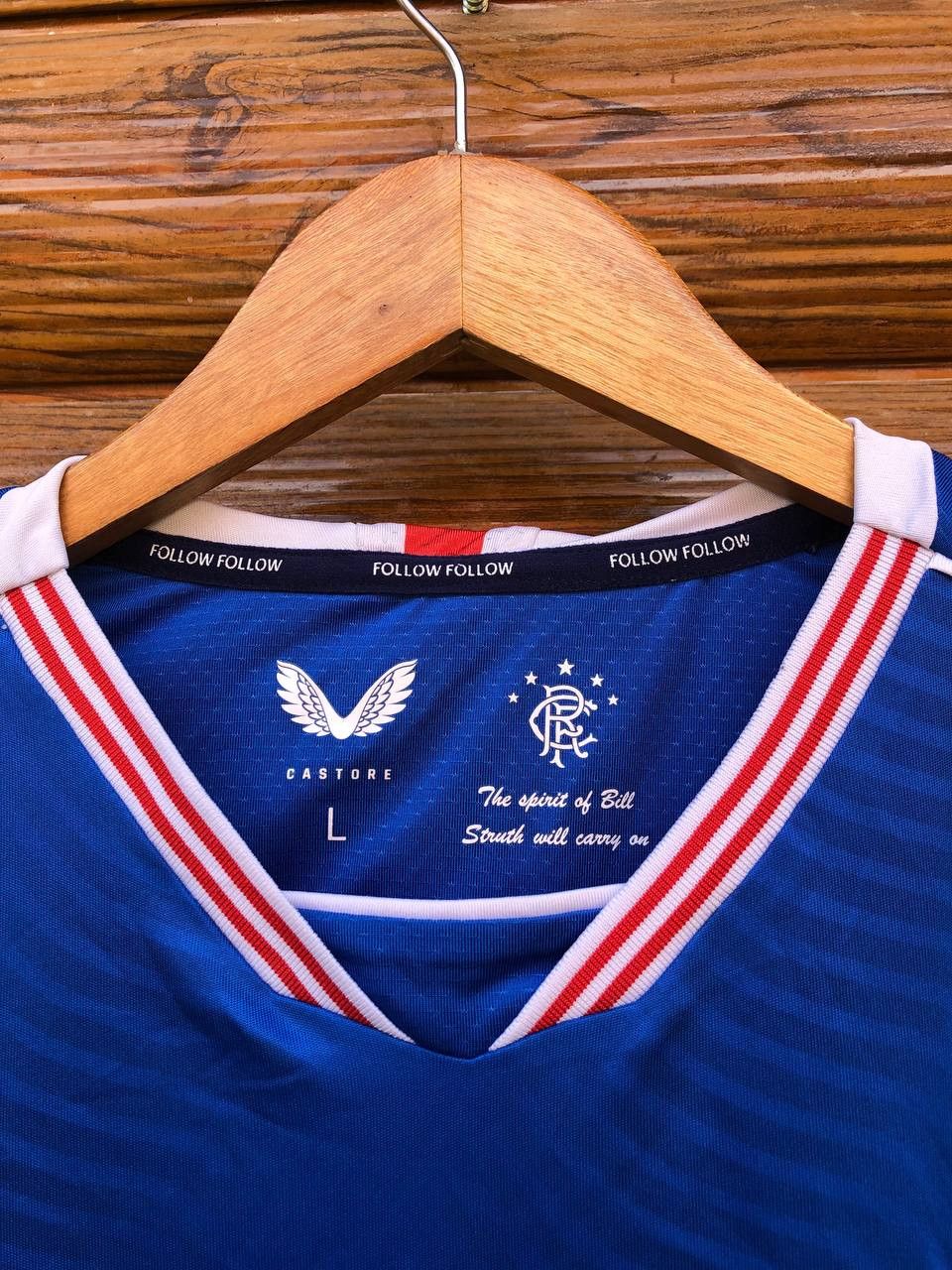Vintage RANGERS THIRD AUTHENTIC CASTORE FOOTBALL SHIRT JERSEY Size US L / EU 52-54 / 3 - 4 Thumbnail