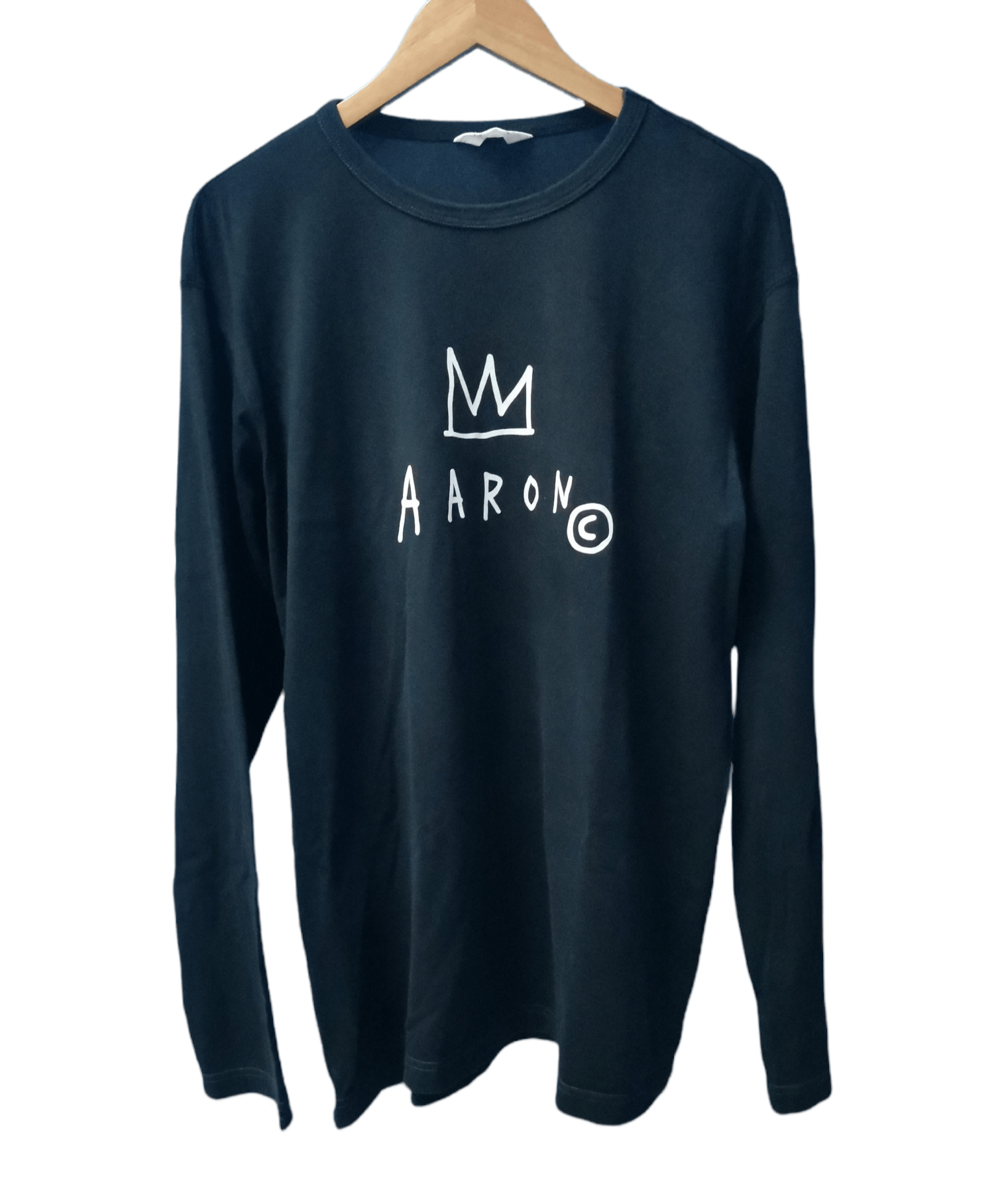 Vintage Jean-Michel Basquiat Aaron Designer Art Tee Graffiti