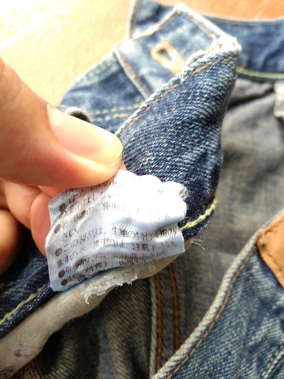 Japanese Brand Punk❤️2000s Japan Salt Avenue Selvedge Denim Jeans Size US 32 / EU 48 - 9 Thumbnail