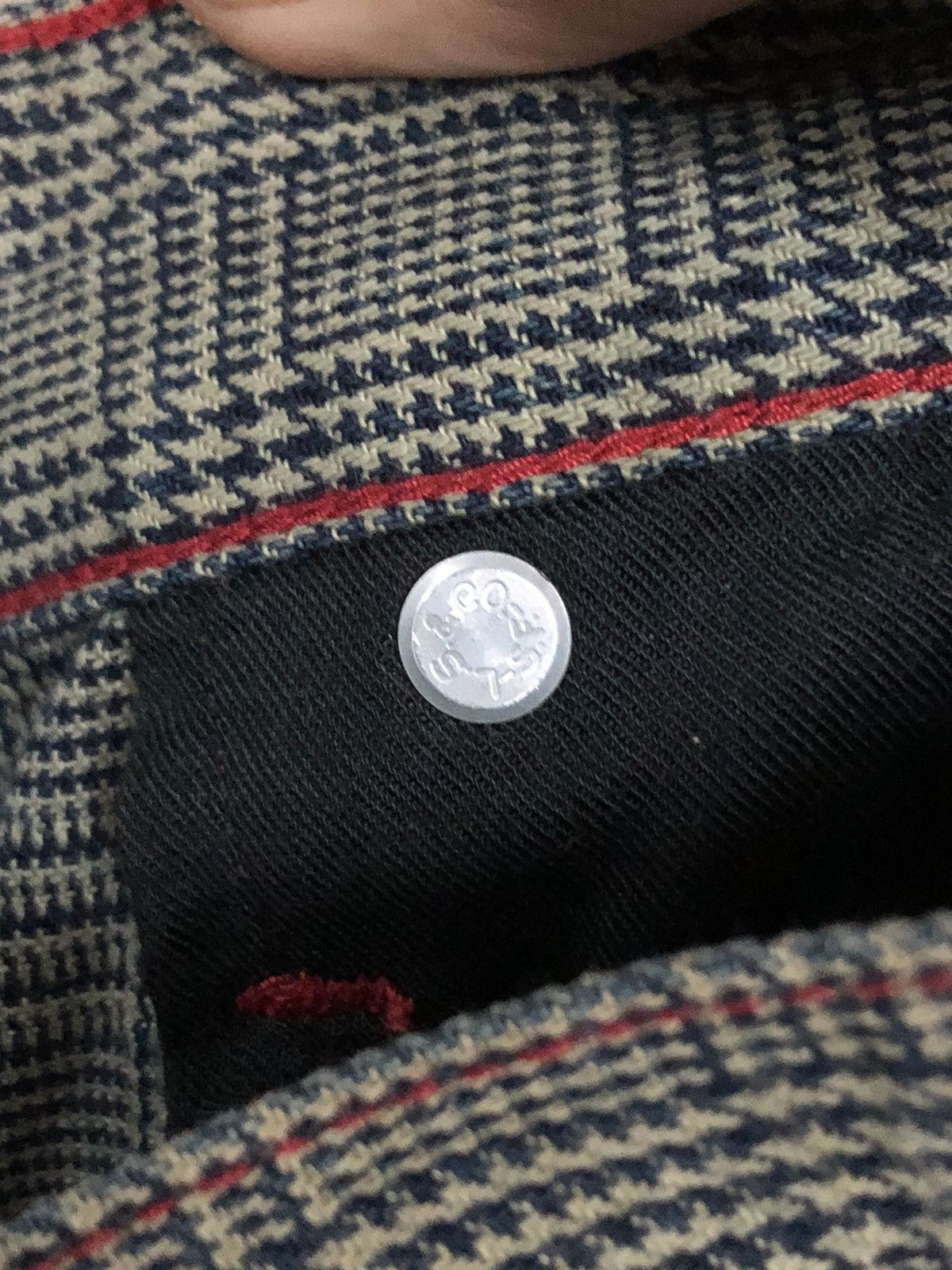 Levi's × Levi's Made & Crafted Vintage Levi’s 505 Tartan Cargo Denim Jeans Size US 28 / EU 44 - 8 Thumbnail