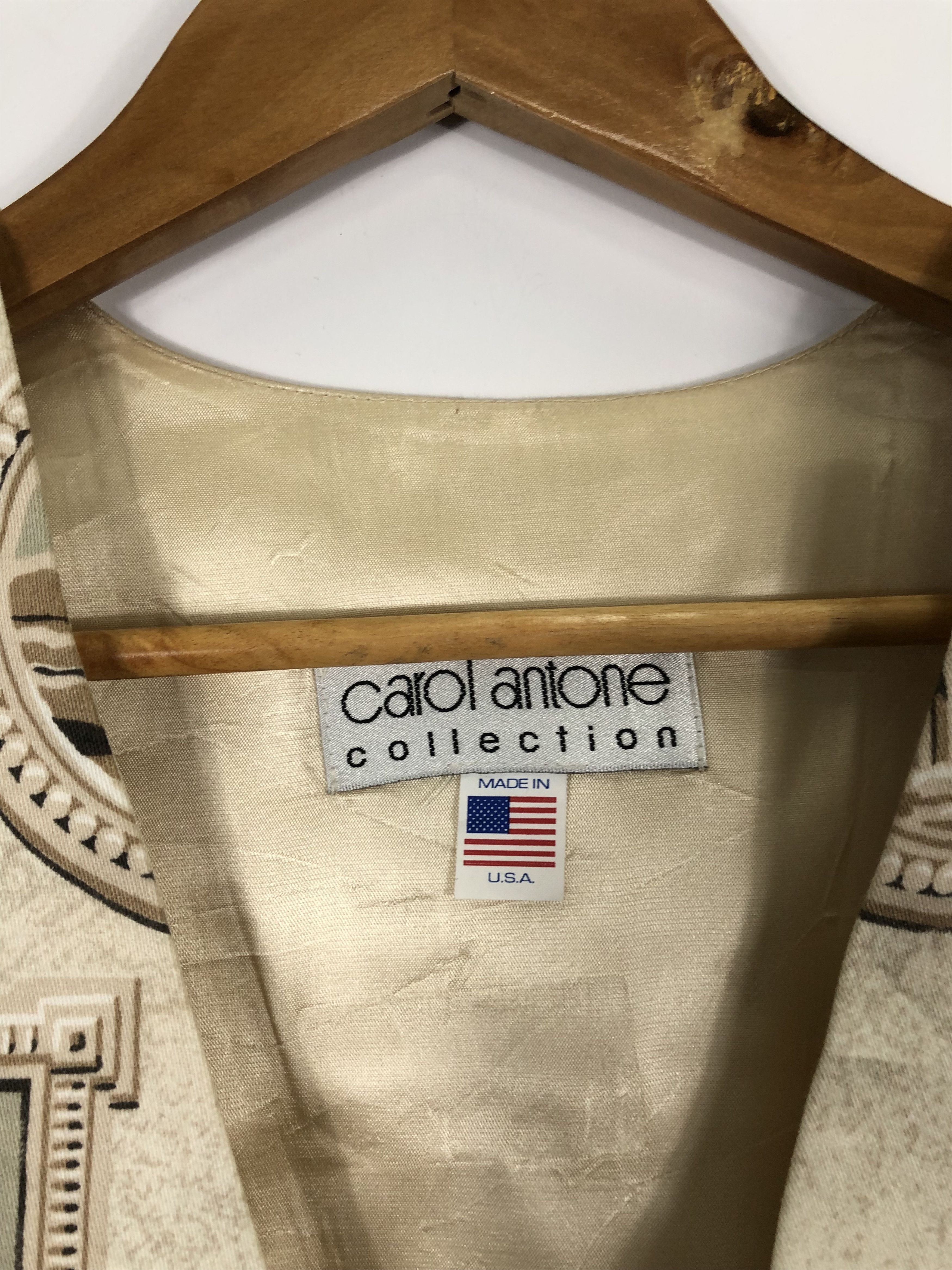 Vintage Vintage 90s American Cowboy Vest Silk Made In Usa J0568 Size 38L - 6 Thumbnail