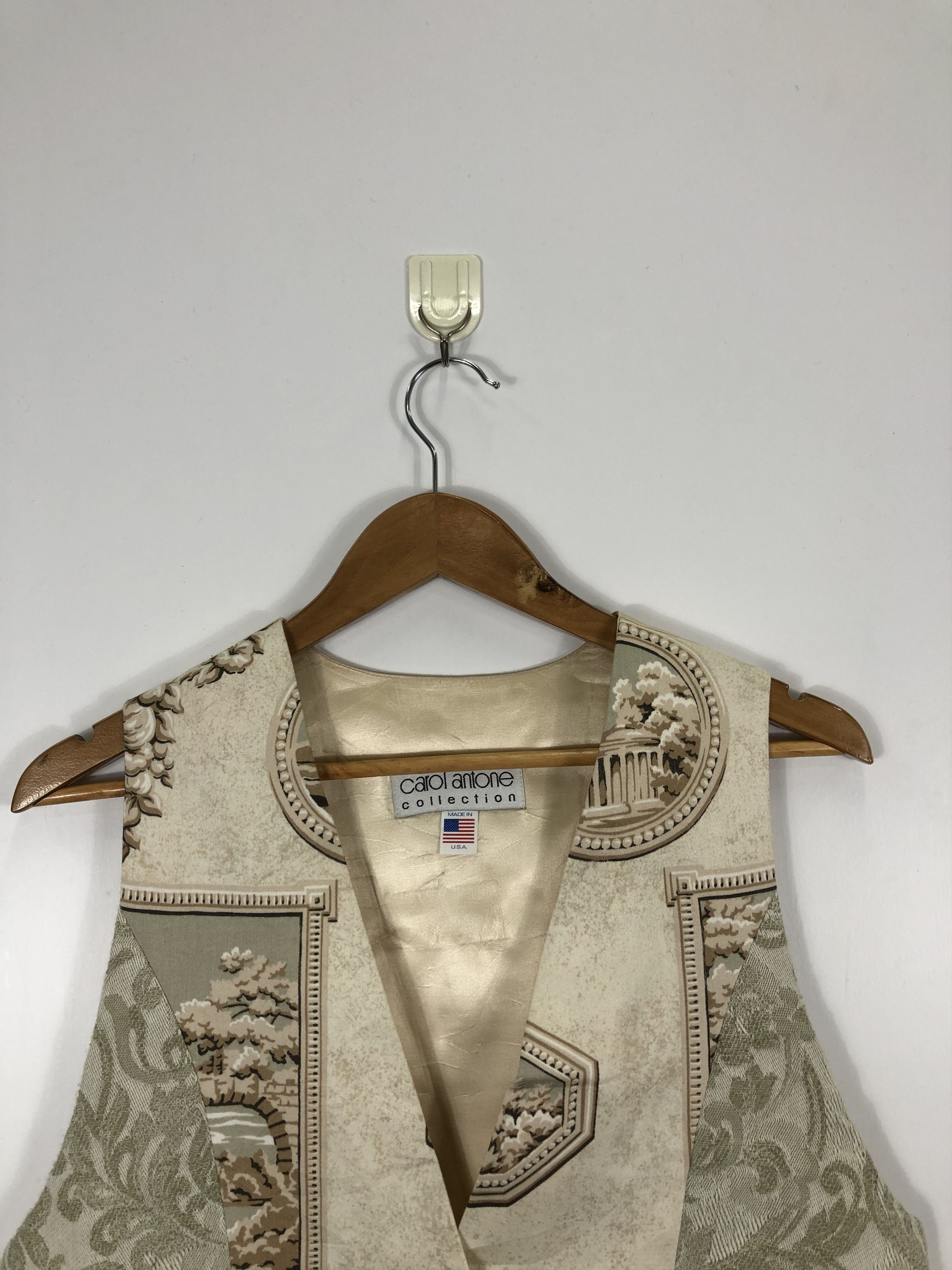 Vintage Vintage 90s American Cowboy Vest Silk Made In Usa J0568 Size 38L - 2 Thumbnail