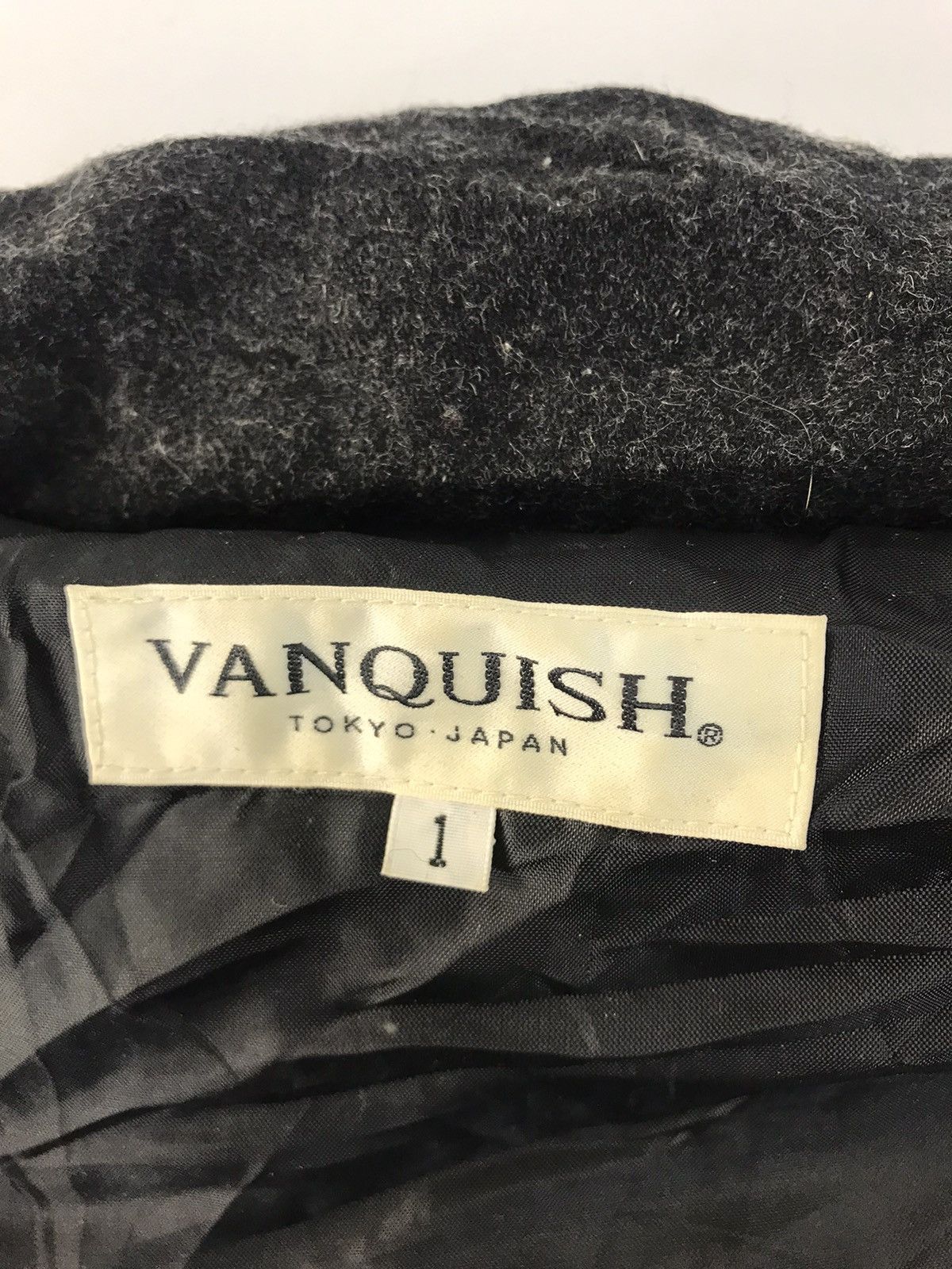 Vanquish Vanquish Tokyo Japan Wool Puffer Jacket Classic Fashion Zip Size US S / EU 44-46 / 1 - 8 Thumbnail