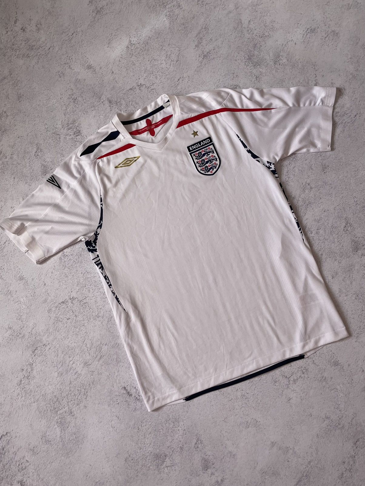 Umbro Vintage Umbro England 2007/2009 jersey Size US L / EU 52-54 / 3 - 2 Thumbnail