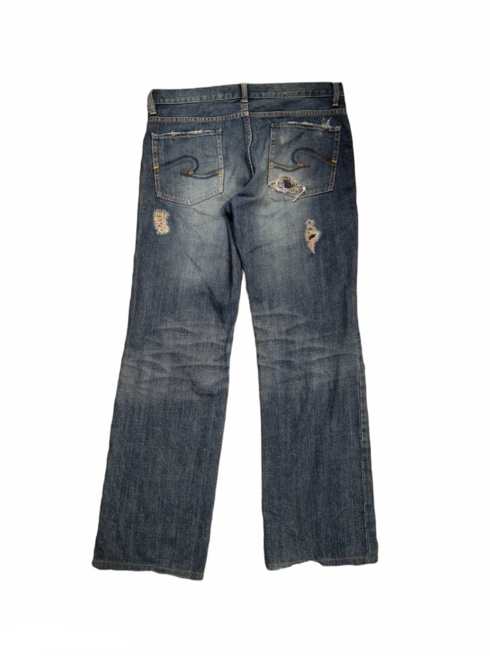Japanese Brand × Seditionaries 90s 291295 Homme Hysteric Style Denim Jeans Size US 34 / EU 50 - 2 Thumbnail