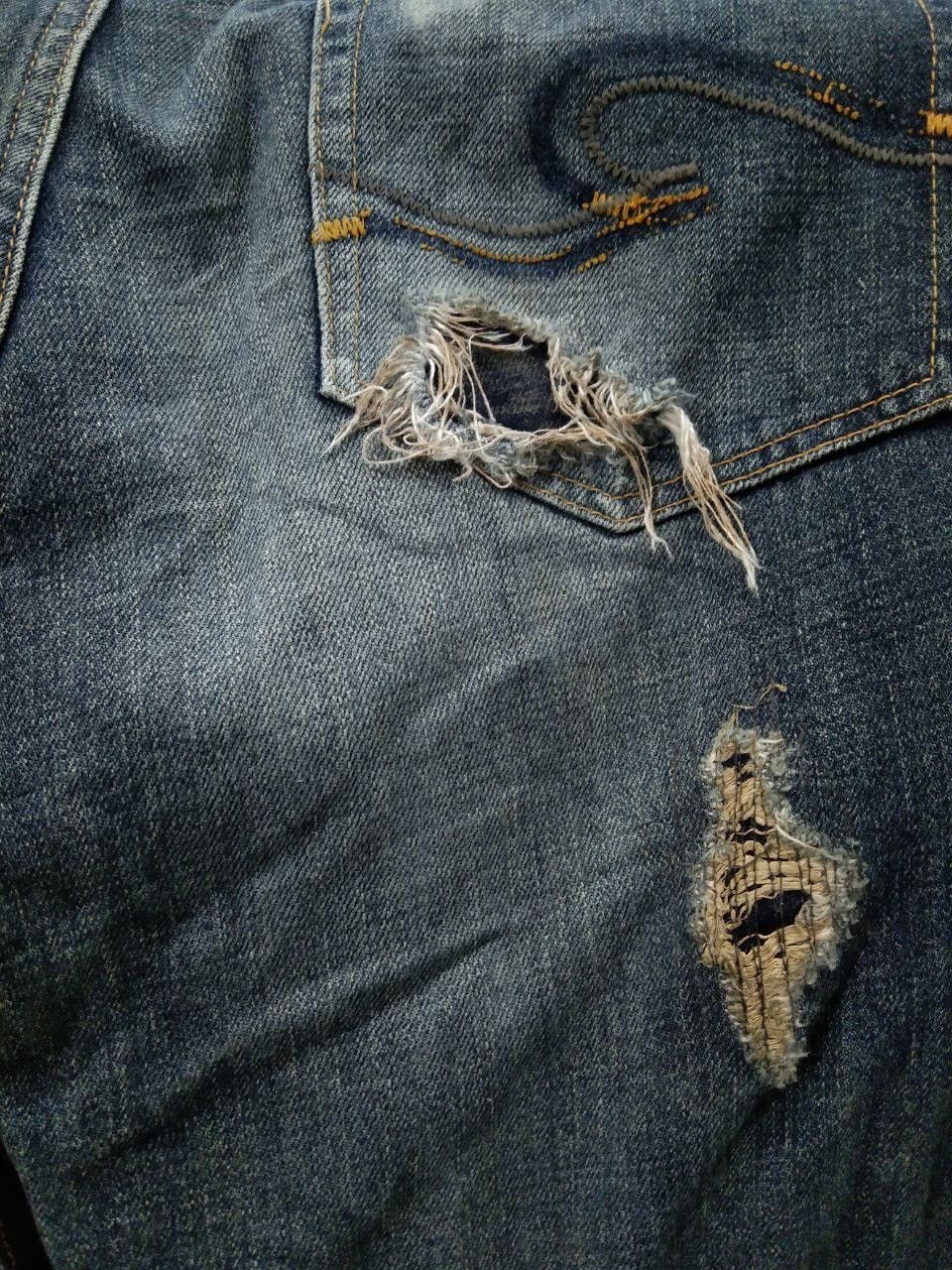 Japanese Brand × Seditionaries 90s 291295 Homme Hysteric Style Denim Jeans Size US 34 / EU 50 - 7 Thumbnail