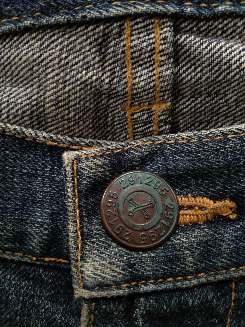 Japanese Brand × Seditionaries 90s 291295 Homme Hysteric Style Denim Jeans Size US 34 / EU 50 - 11 Thumbnail