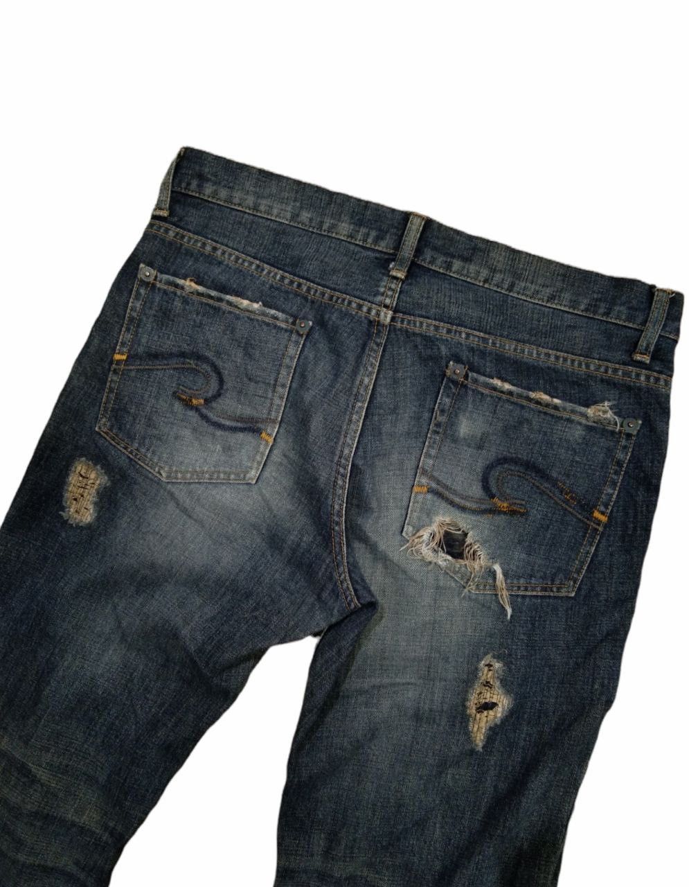 Japanese Brand × Seditionaries 90s 291295 Homme Hysteric Style Denim Jeans Size US 34 / EU 50 - 4 Thumbnail