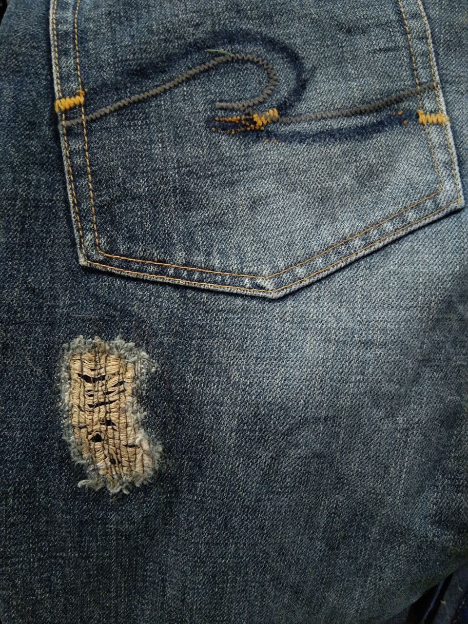 Japanese Brand × Seditionaries 90s 291295 Homme Hysteric Style Denim Jeans Size US 34 / EU 50 - 8 Thumbnail