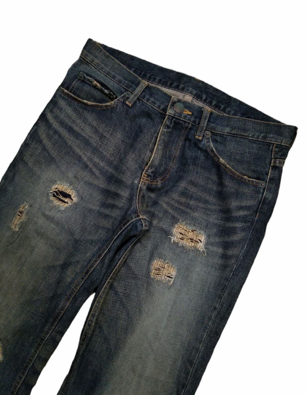 Japanese Brand × Seditionaries 90s 291295 Homme Hysteric Style Denim Jeans Size US 34 / EU 50 - 3 Thumbnail