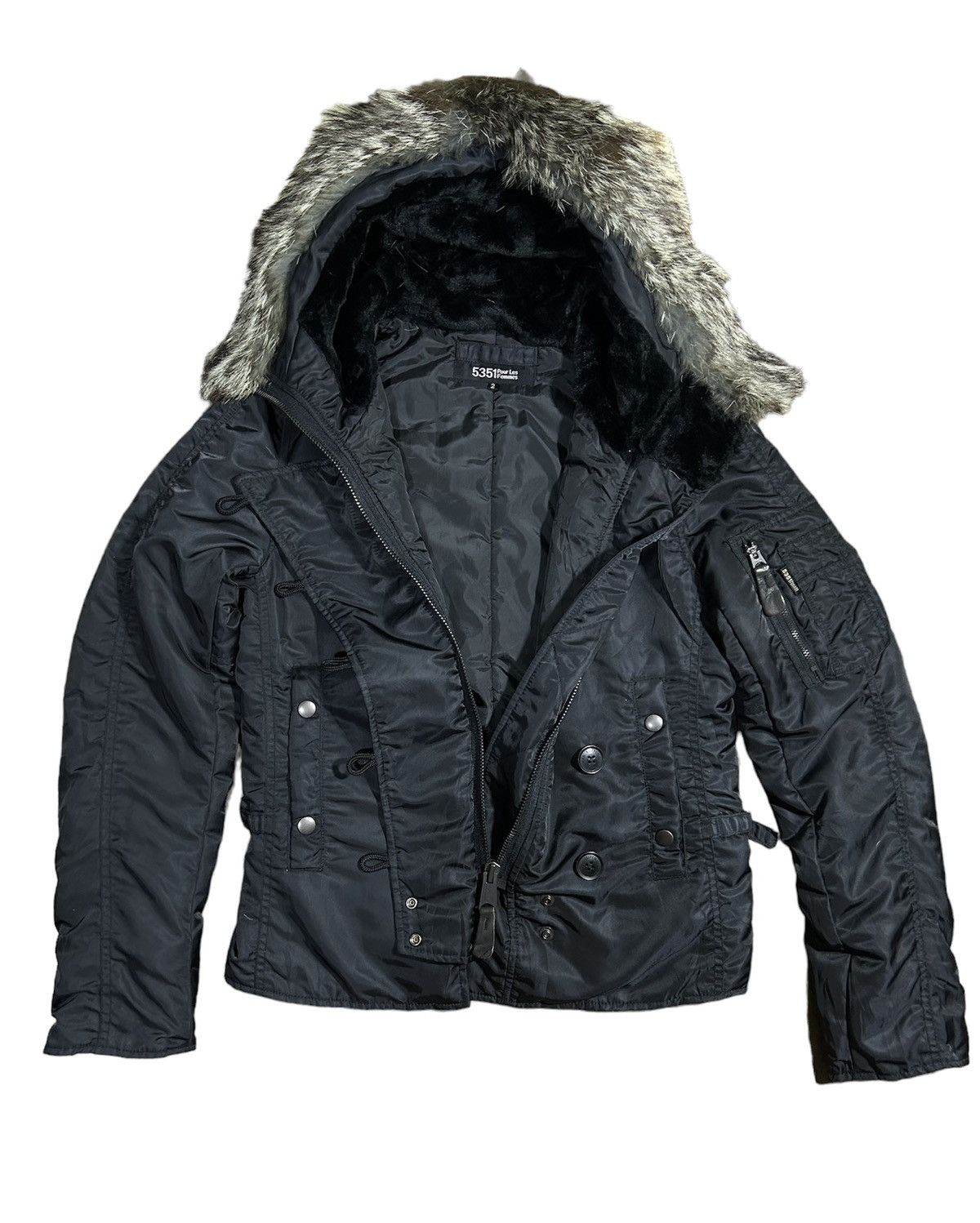 archive 5351 POURLES down jacket brown