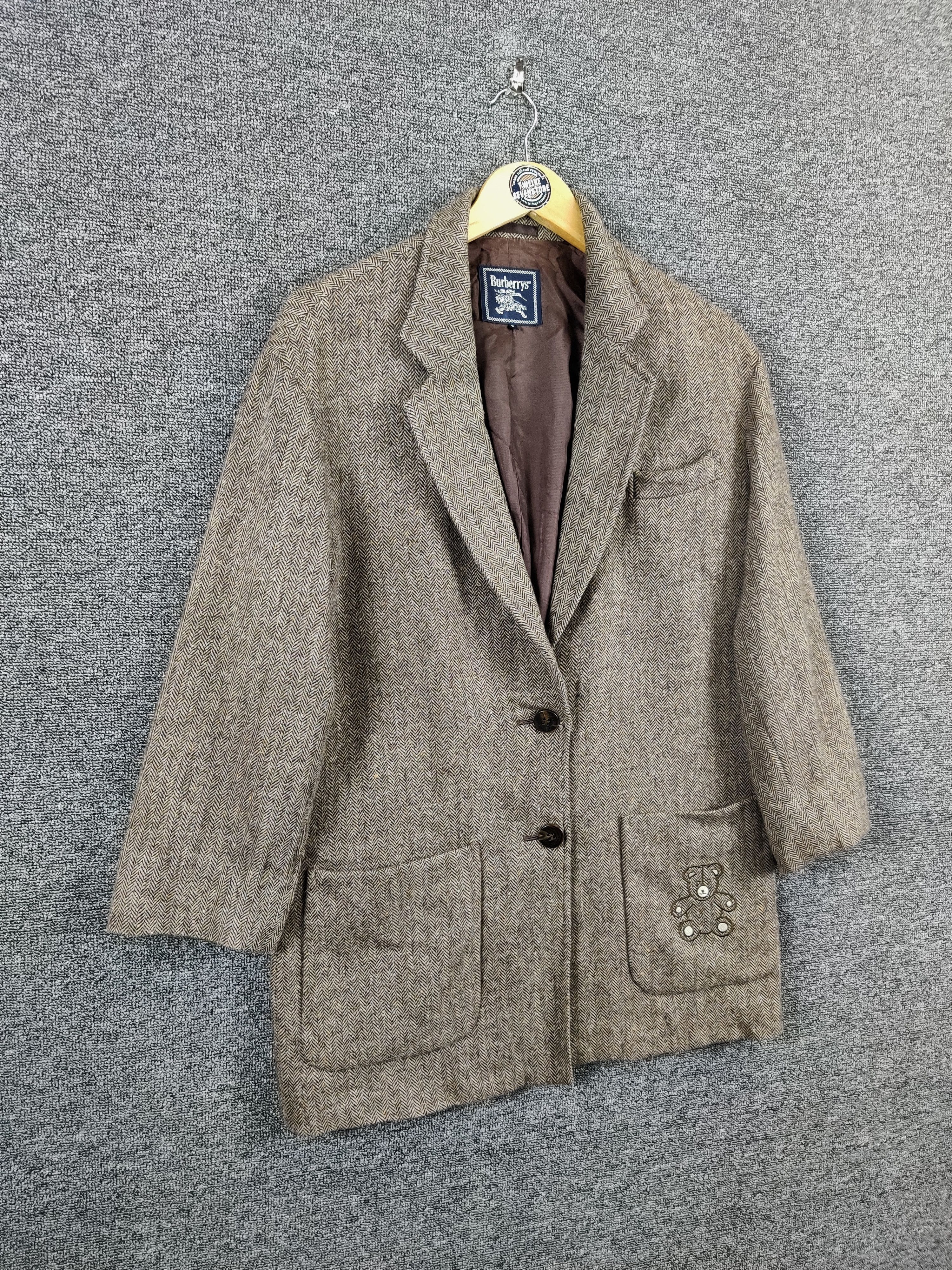 Burberry × Vintage Vintage Burberry Single Breasted Blazer Coats Size US L / EU 52-54 / 3 - 6 Thumbnail