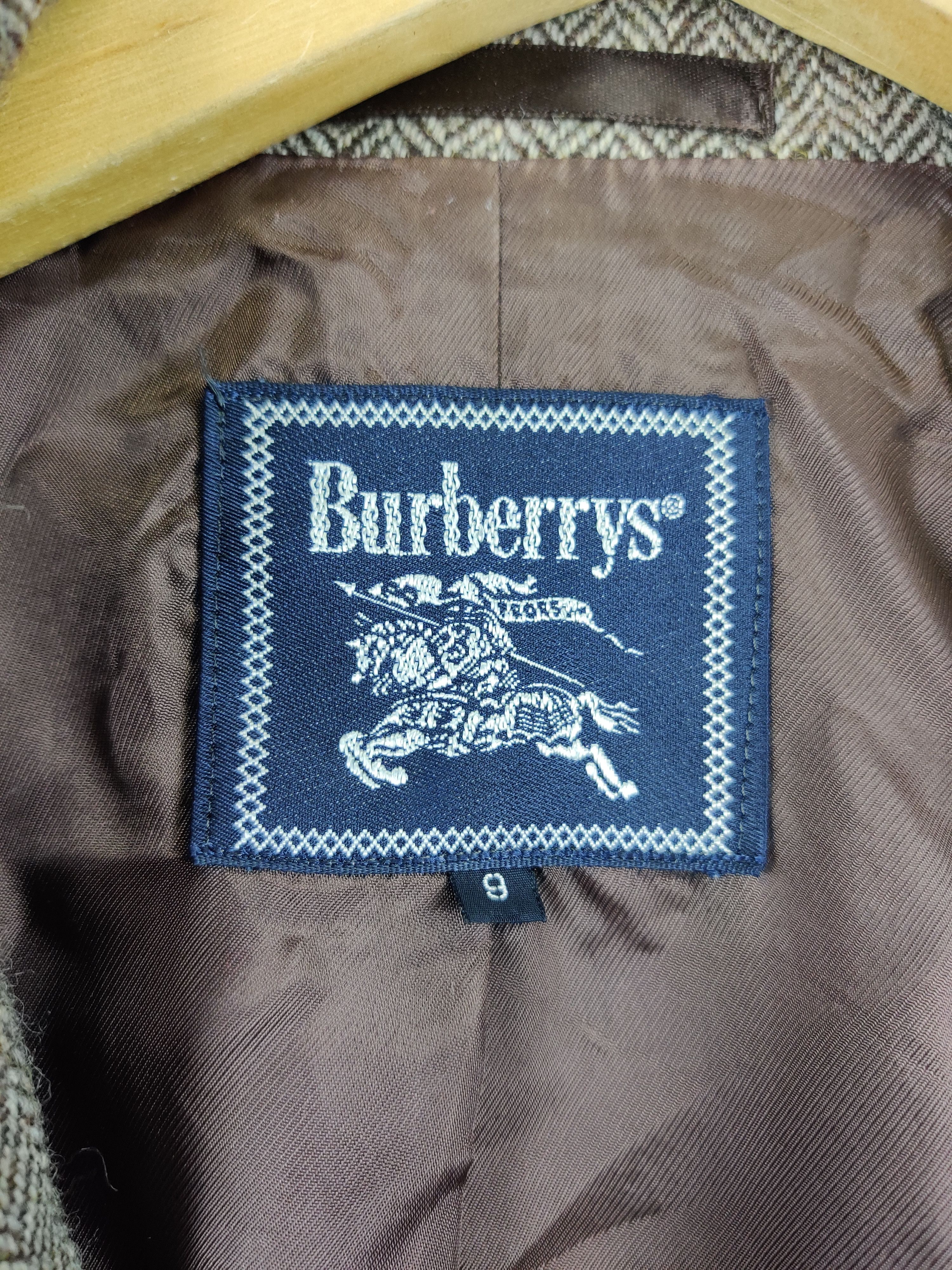 Burberry × Vintage Vintage Burberry Single Breasted Blazer Coats Size US L / EU 52-54 / 3 - 10 Thumbnail