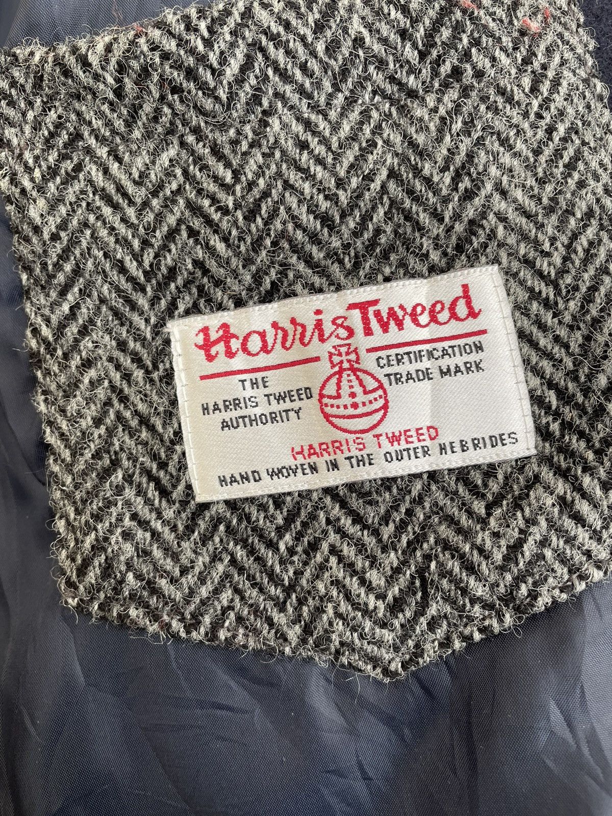 Harris Tweed × Japanese Brand HARIS TWEED x CHOCOL RAFFINE WOOL JACKET Size US L / EU 52-54 / 3 - 6 Thumbnail