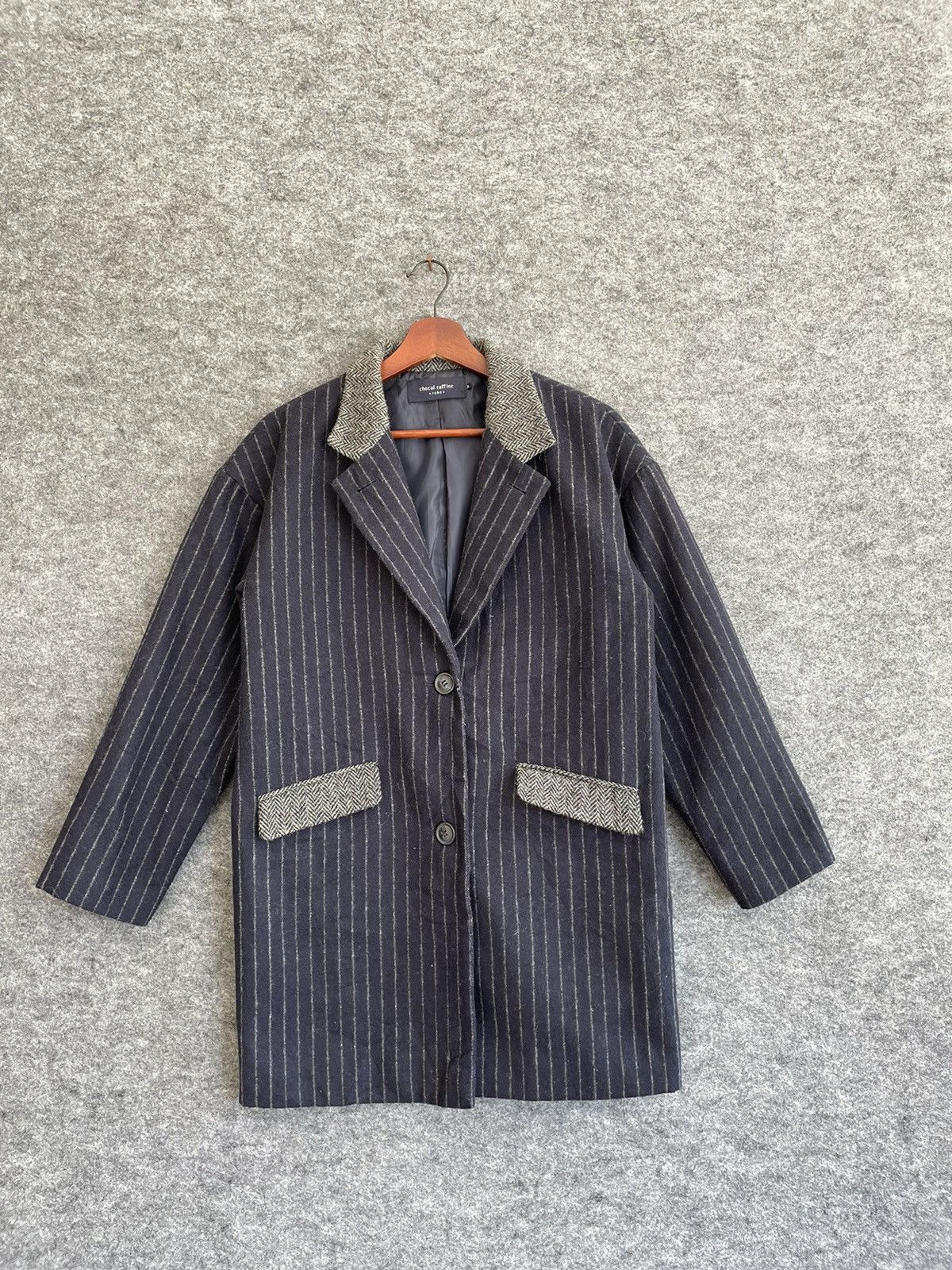 Harris Tweed × Japanese Brand HARIS TWEED x CHOCOL RAFFINE WOOL JACKET Size US L / EU 52-54 / 3 - 1 Thumbnail