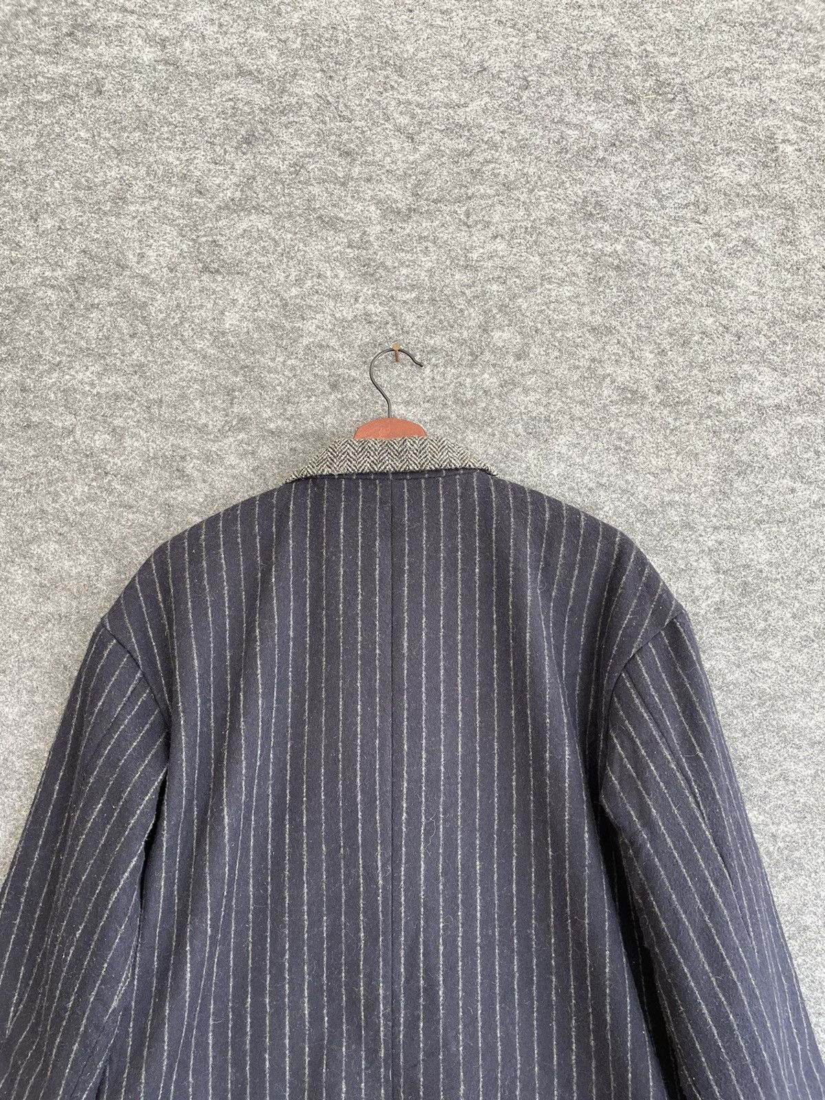 Harris Tweed × Japanese Brand HARIS TWEED x CHOCOL RAFFINE WOOL JACKET Size US L / EU 52-54 / 3 - 4 Thumbnail