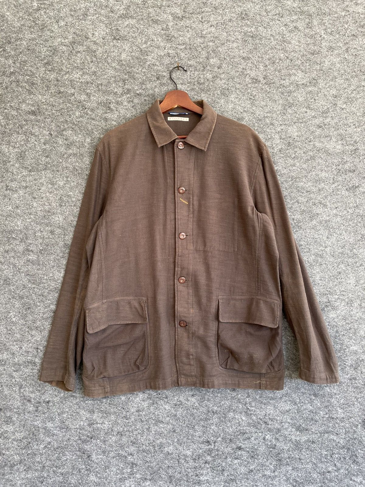 image of Boston Nine Mil Spec Chore Jacket in Brown, Men's (Size Large)