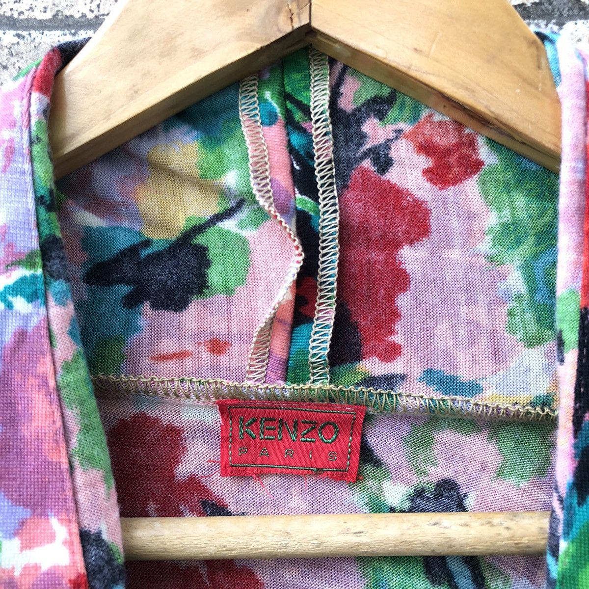 Kenzo Vintage Kenzo Women Flora Print Wrap Dress Size S / US 4 / IT 40 - 7 Thumbnail