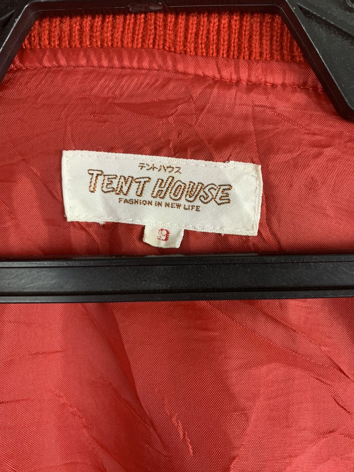 Japanese Brand Vintage Japanese Brand TENT HOUSE Varsity Jacket Size US M / EU 48-50 / 2 - 16 Thumbnail