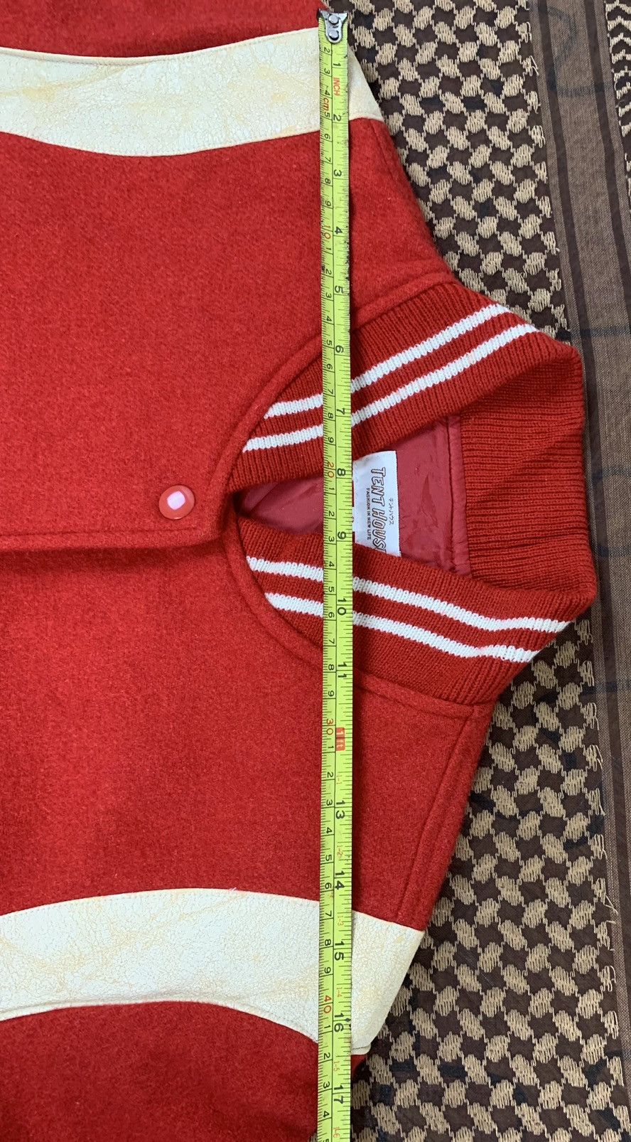 Japanese Brand Vintage Japanese Brand TENT HOUSE Varsity Jacket Size US M / EU 48-50 / 2 - 22 Thumbnail