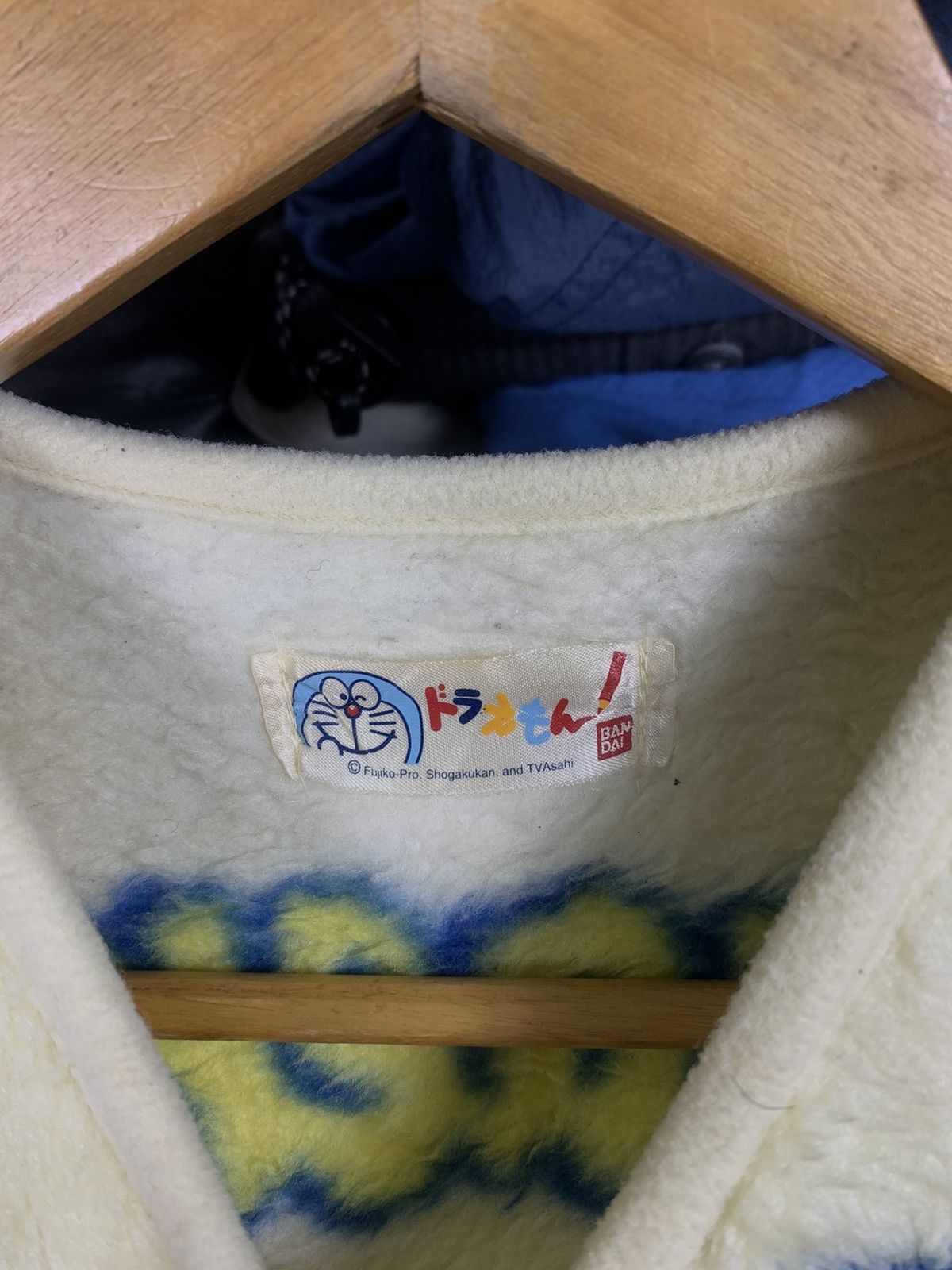 Anime Vintage 90s Doraemon Bandai Japanese Fleece Vest Size US M / EU 48-50 / 2 - 3 Thumbnail