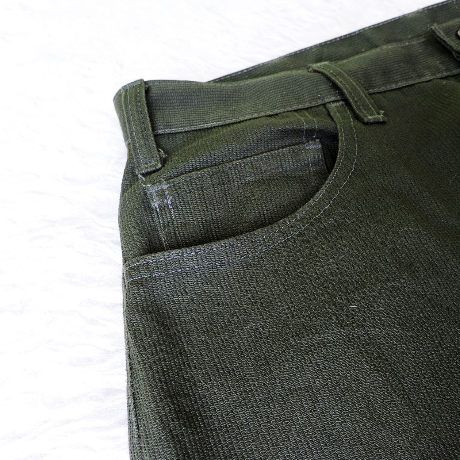 Levi's 60'S LEVI'S STA-PREST BIG E GOLD TAB LONG PANTS Size US 33 - 10 Thumbnail