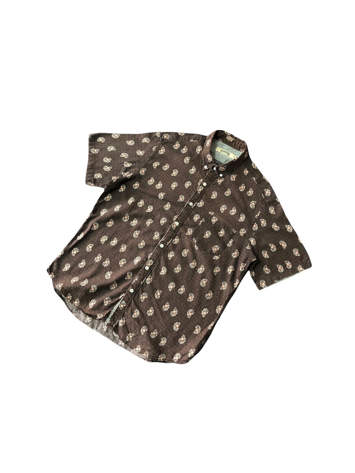 Kansai Yamamoto × Vintage 2000's Avant-Garde Kansai Yamamoto Shirt Size US L / EU 52-54 / 3 - 2 Thumbnail