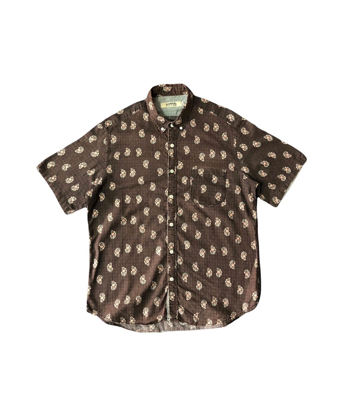 Kansai Yamamoto × Vintage 2000's Avant-Garde Kansai Yamamoto Shirt Size US L / EU 52-54 / 3 - 1 Thumbnail