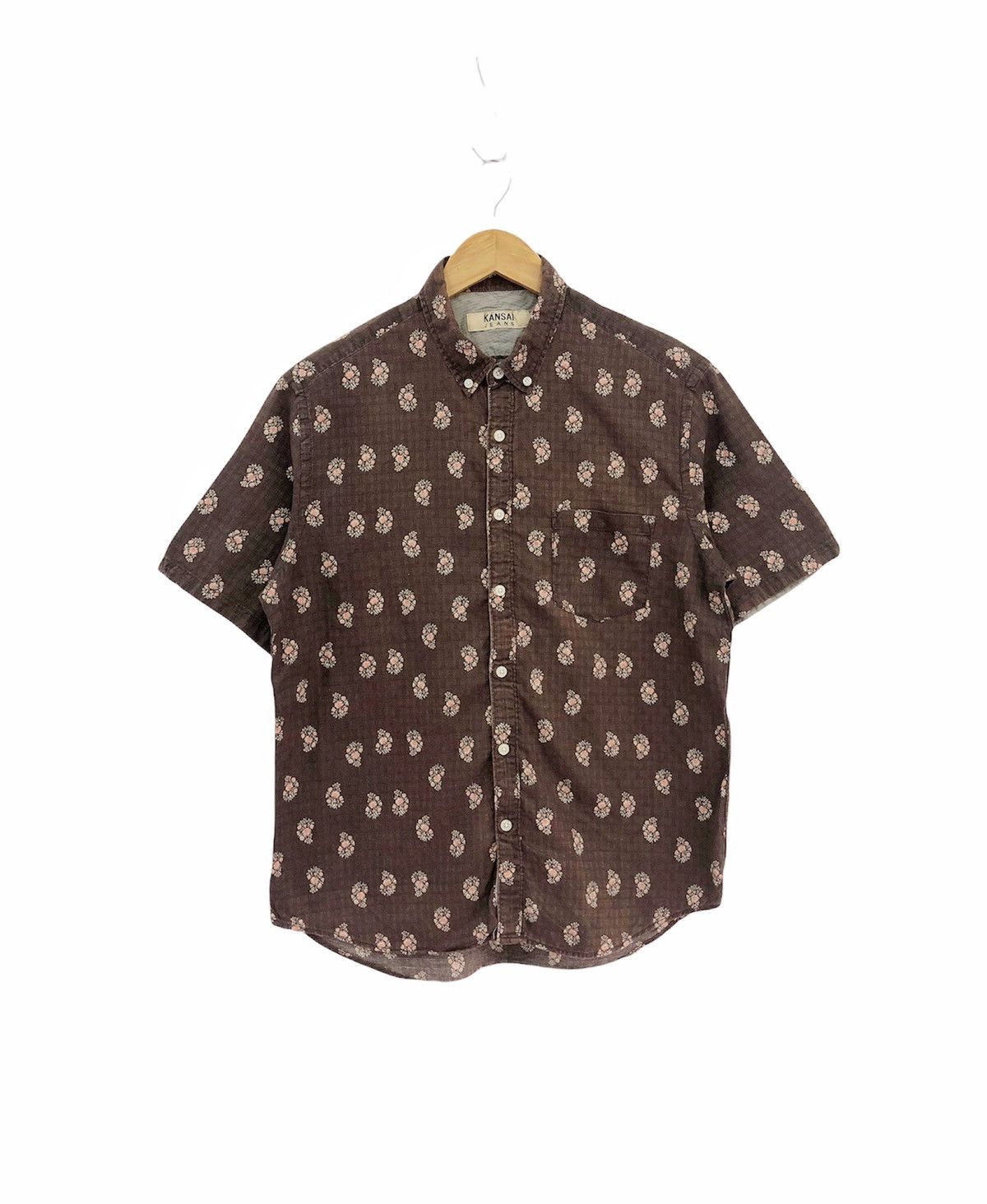 Kansai Yamamoto × Vintage 2000's Avant-Garde Kansai Yamamoto Shirt Size US L / EU 52-54 / 3 - 6 Thumbnail