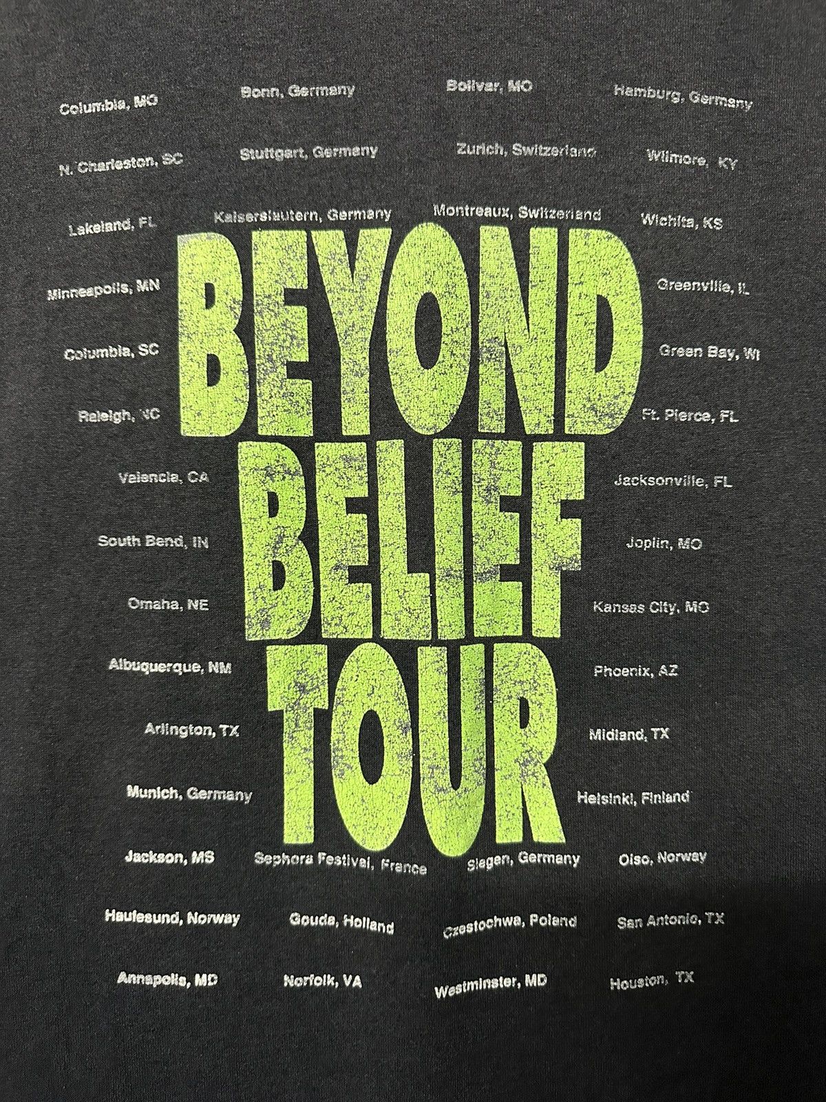 Band Tees × Vintage Vintage 90s Petra Band Beyond Belief Tour Faded Tee Size US XL / EU 56 / 4 - 7 Thumbnail