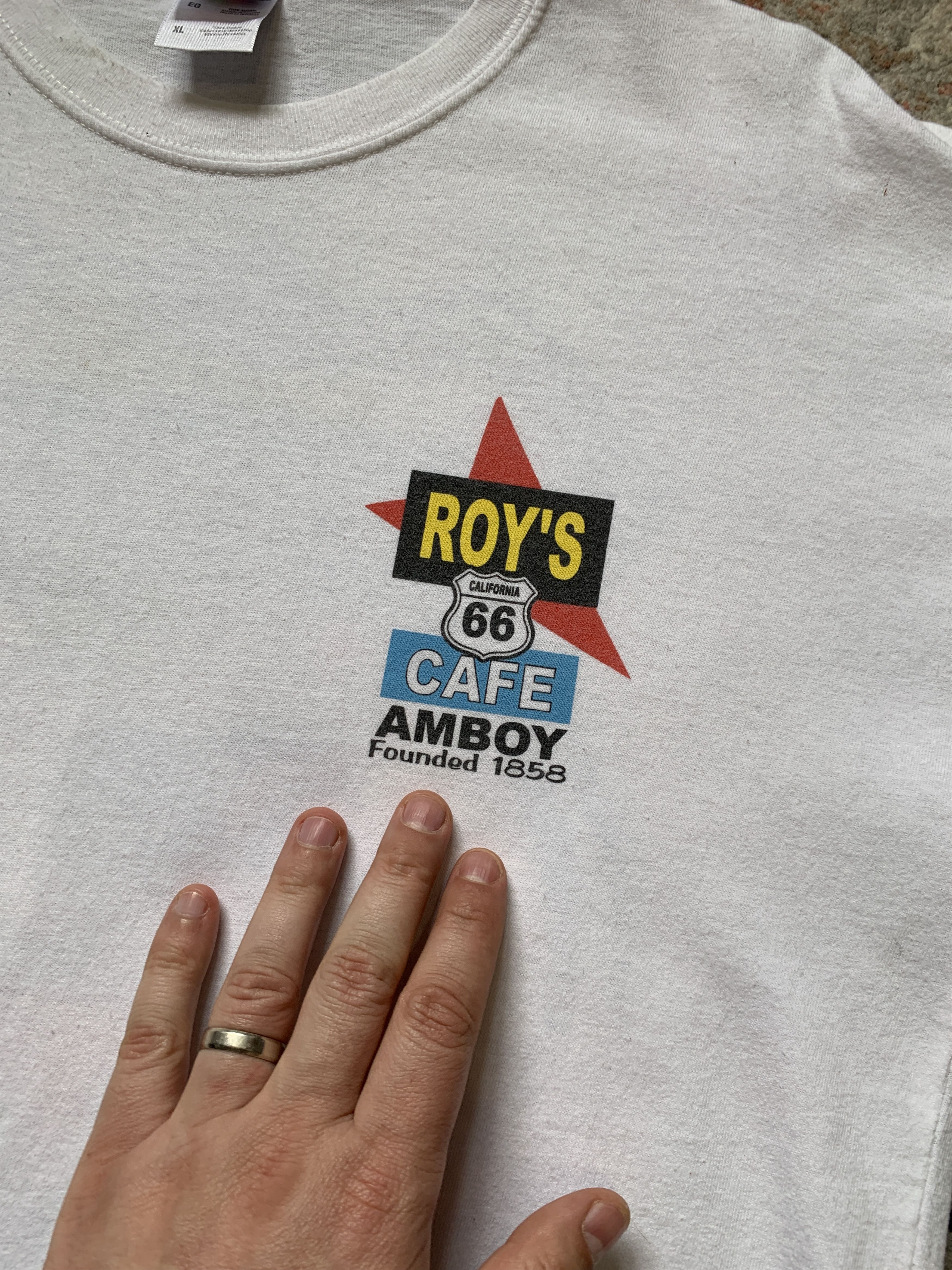 Route 66 Vintage Route 66 AMBOY Tee Size US XL / EU 56 / 4 - 7 Thumbnail