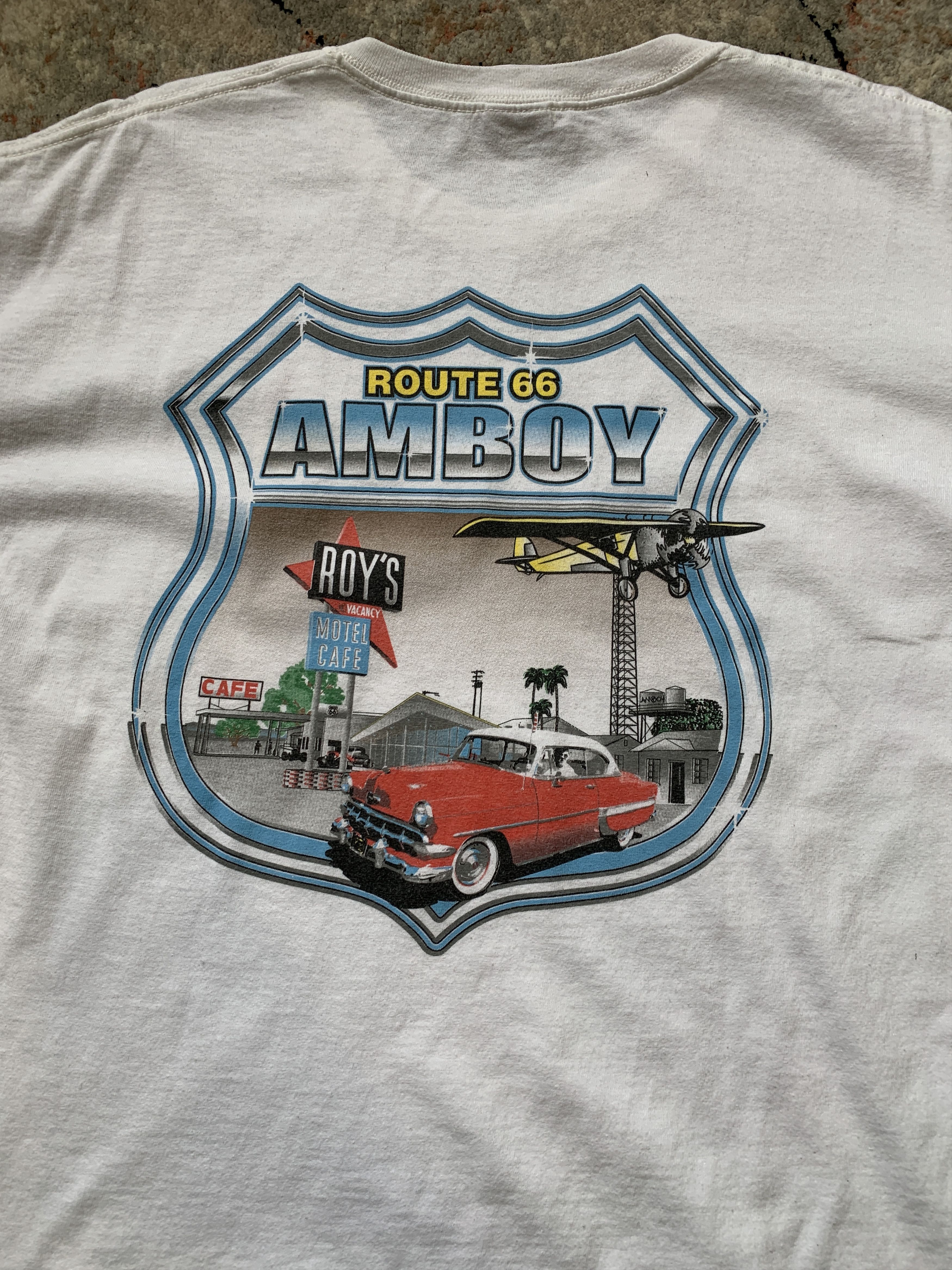 Route 66 Vintage Route 66 AMBOY Tee Size US XL / EU 56 / 4 - 6 Thumbnail
