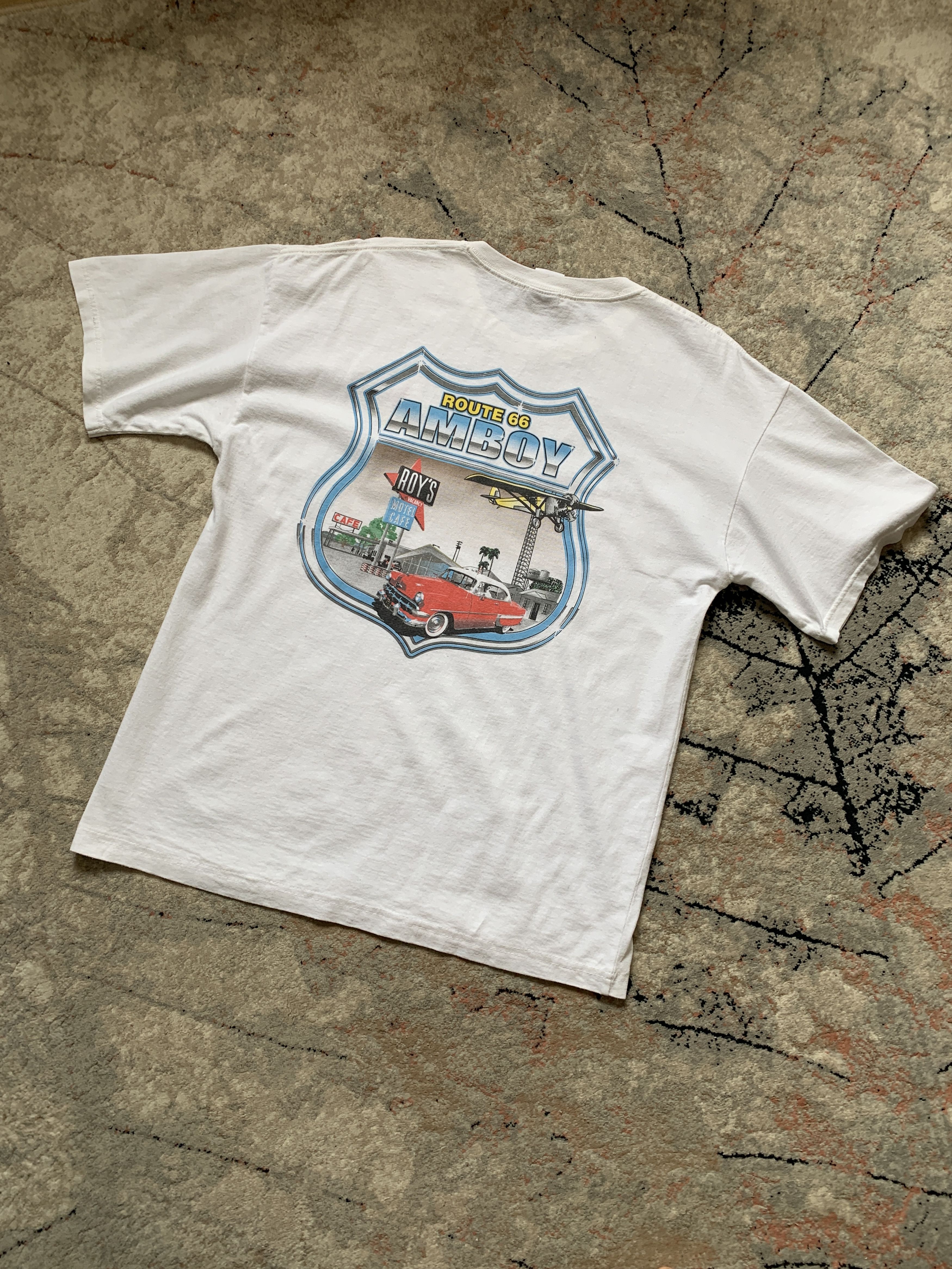 Route 66 Vintage Route 66 AMBOY Tee Size US XL / EU 56 / 4 - 1 Thumbnail