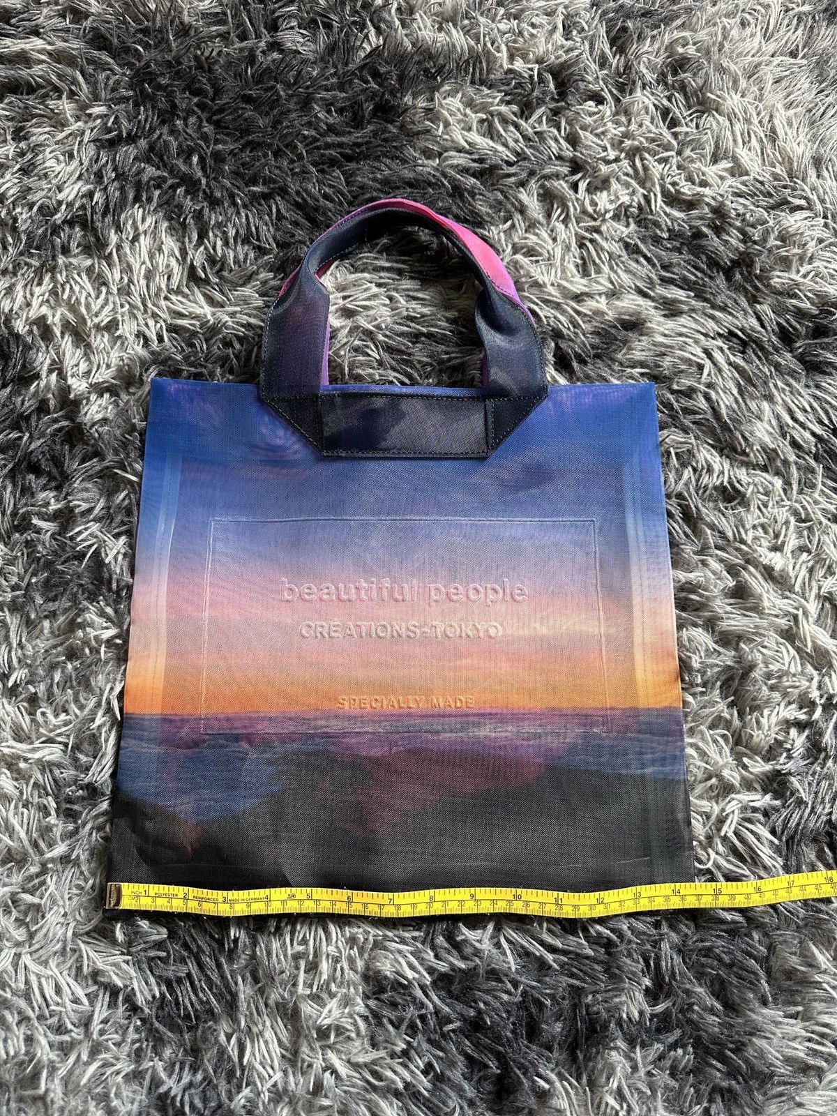 Japanese Brand Beautiful People - Creations Tokyo trompe l’oeil tote Size ONE SIZE - 8 Thumbnail