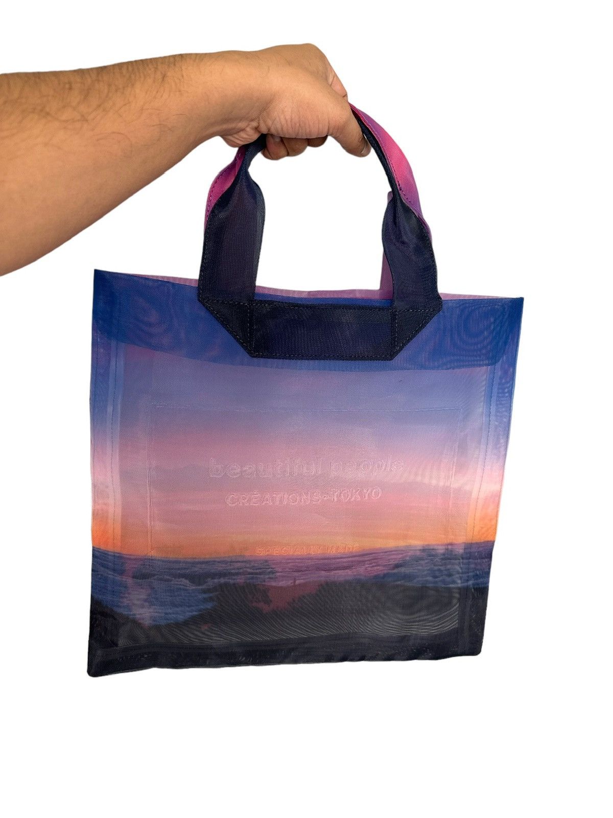 Japanese Brand Beautiful People - Creations Tokyo trompe l’oeil tote Size ONE SIZE - 5 Thumbnail