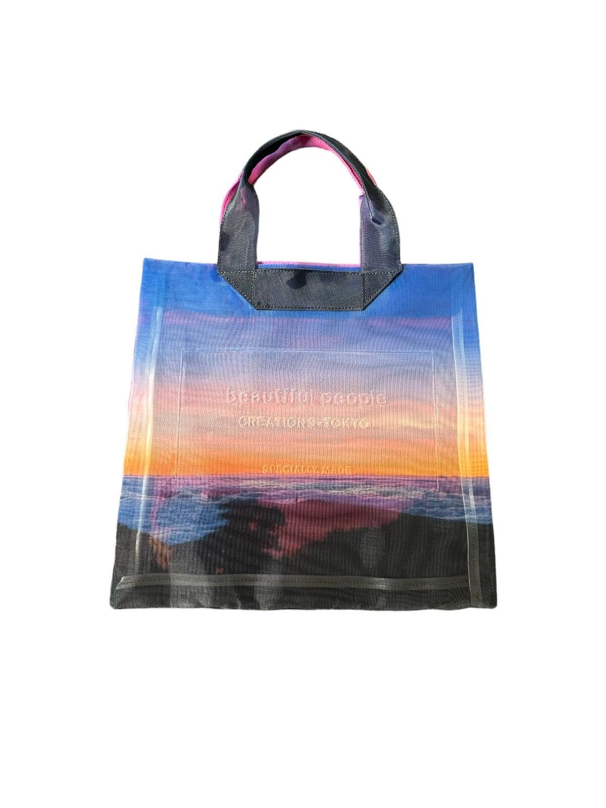 Japanese Brand Beautiful People - Creations Tokyo trompe l’oeil tote Size ONE SIZE - 2 Thumbnail