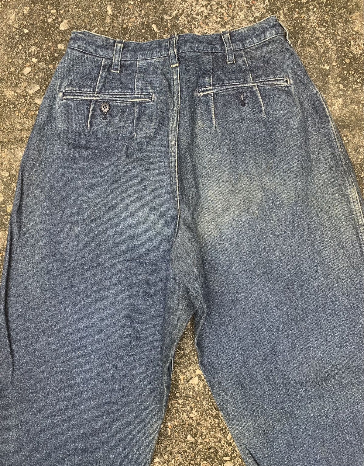 Y's Yohji Yamamoto Y’s Denim Pants Size 24" / US 00 / IT 34 - 17 Thumbnail